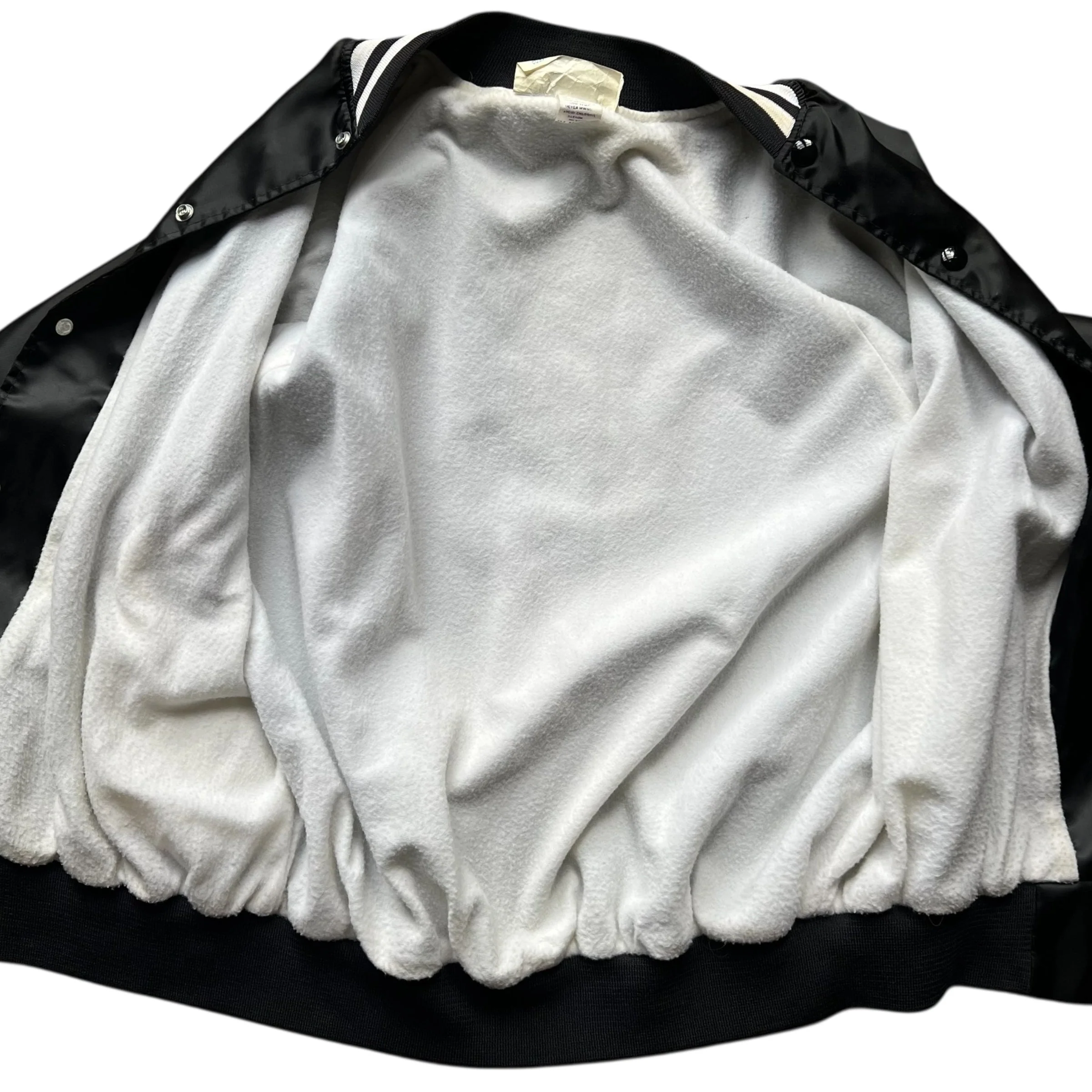 1980's Hank WIlliams Jr and The Bama Band Vintage Country Music Tour  Satin Jacket - Image 5