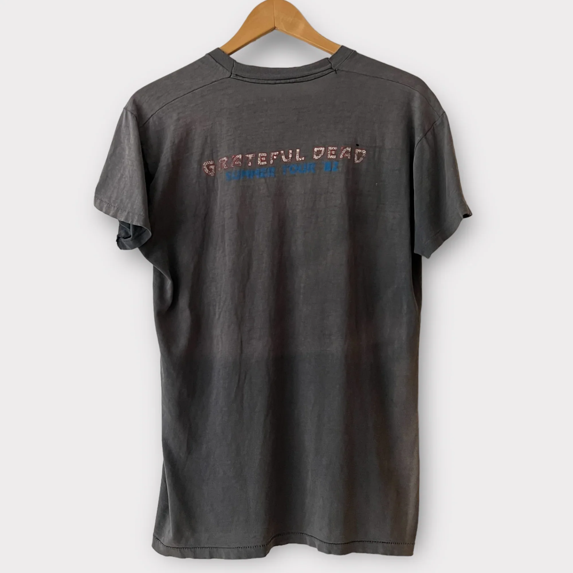 1982 Grateful Dead Vintage Tour Band Tee Shirt - Image 2