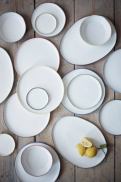 Abbesses 3-piece place setting - Blue - Image 10