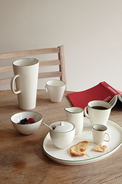 Abbesses 3-piece place setting - Blue - Image 9