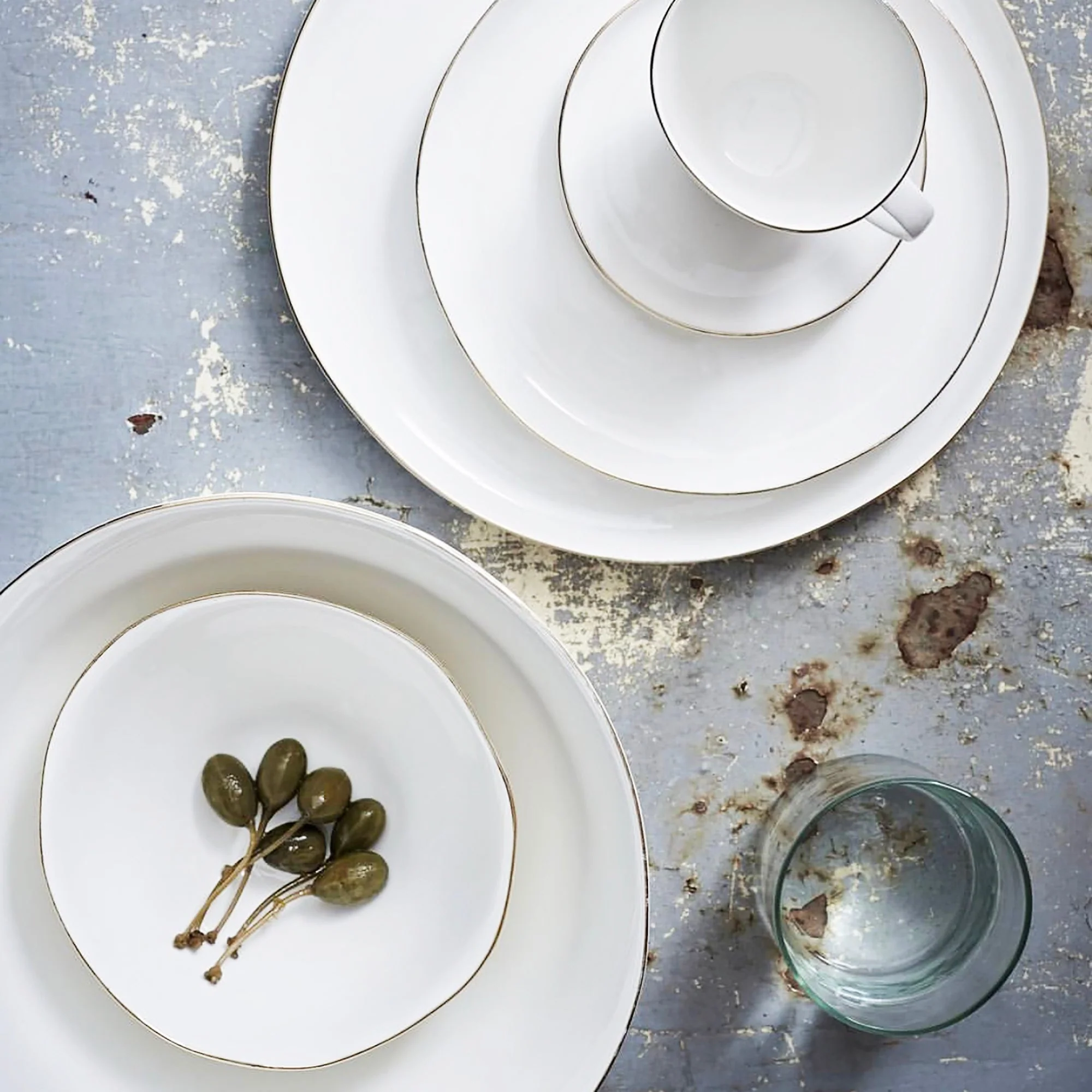 Abbesses 4-piece place setting - Gold - Image 8