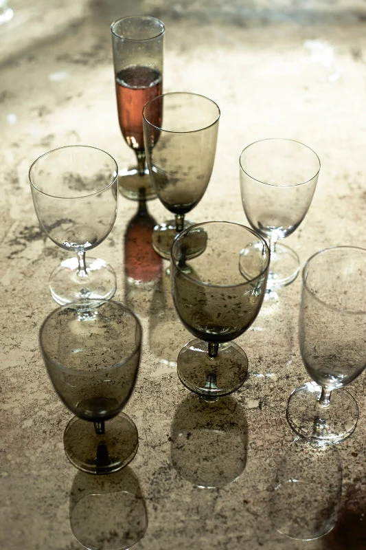 Amwell Champagne Glass in Clear- Set of 4 - Image 6