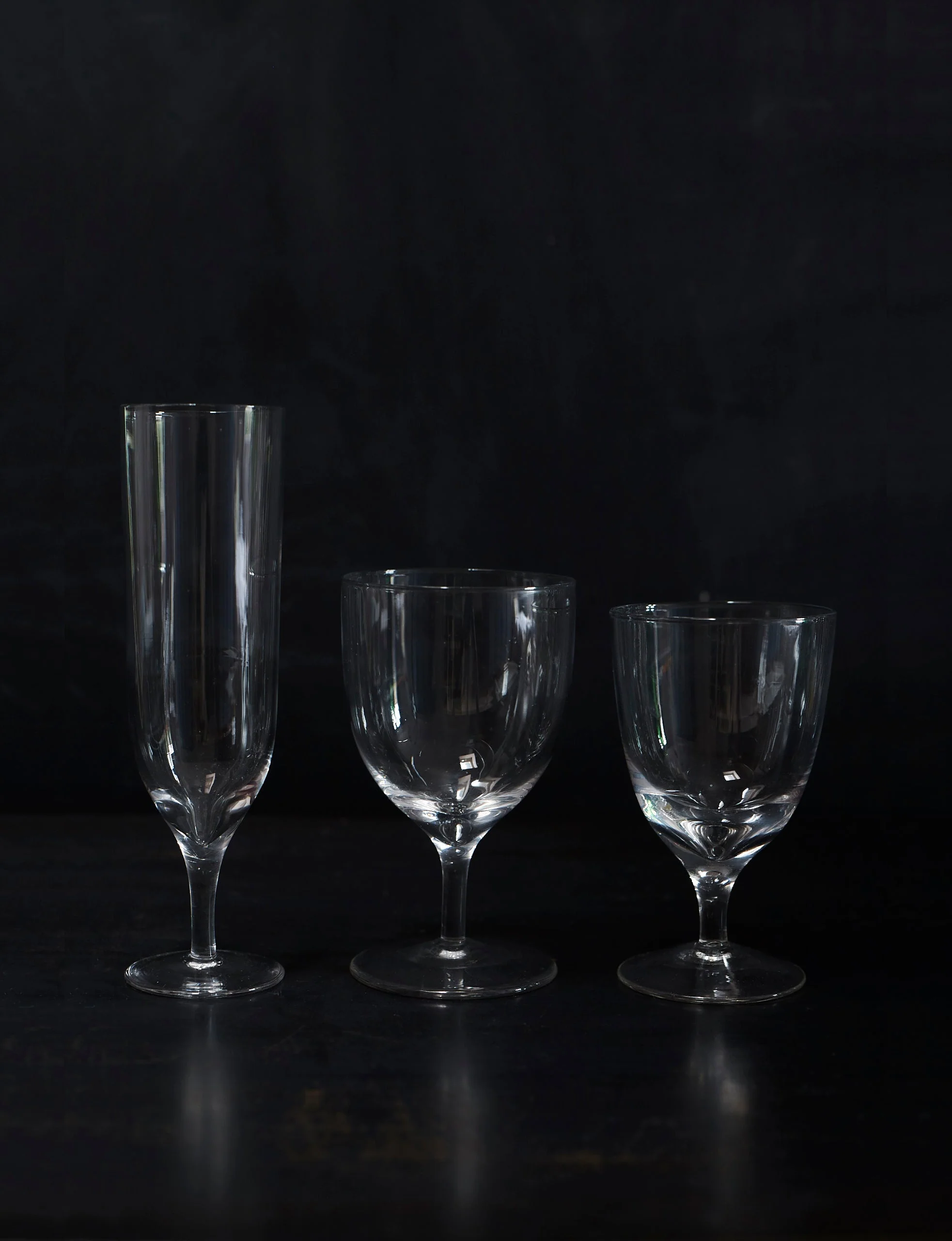 Amwell Water Glass in Clear- Set of 4 - Image 3