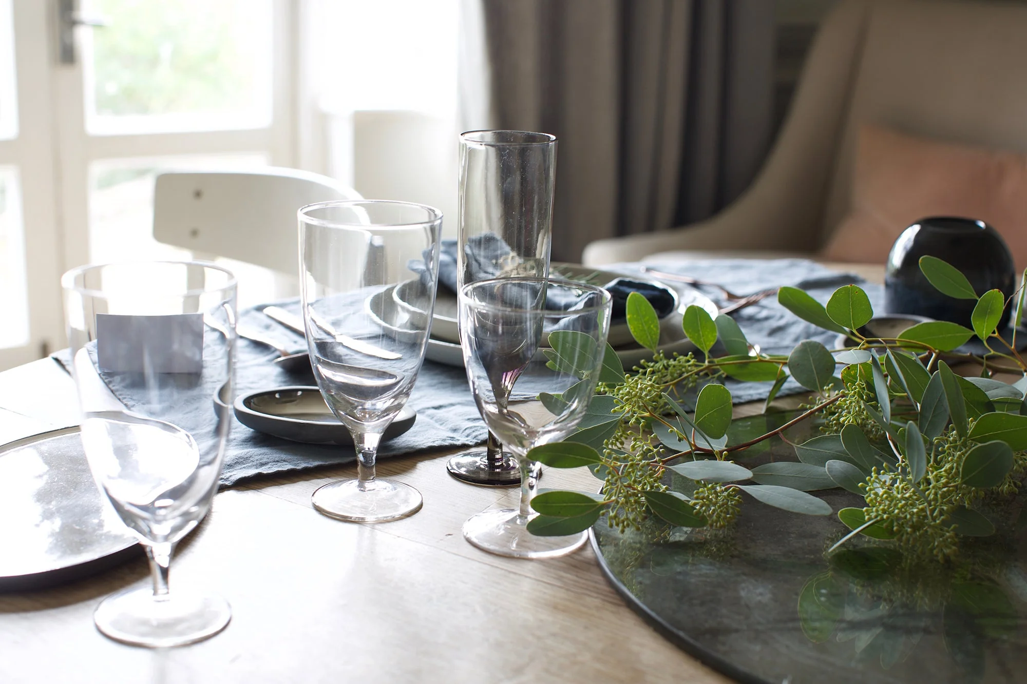 Amwell White Wine Glass in Clear- Set of 4 - Image 5