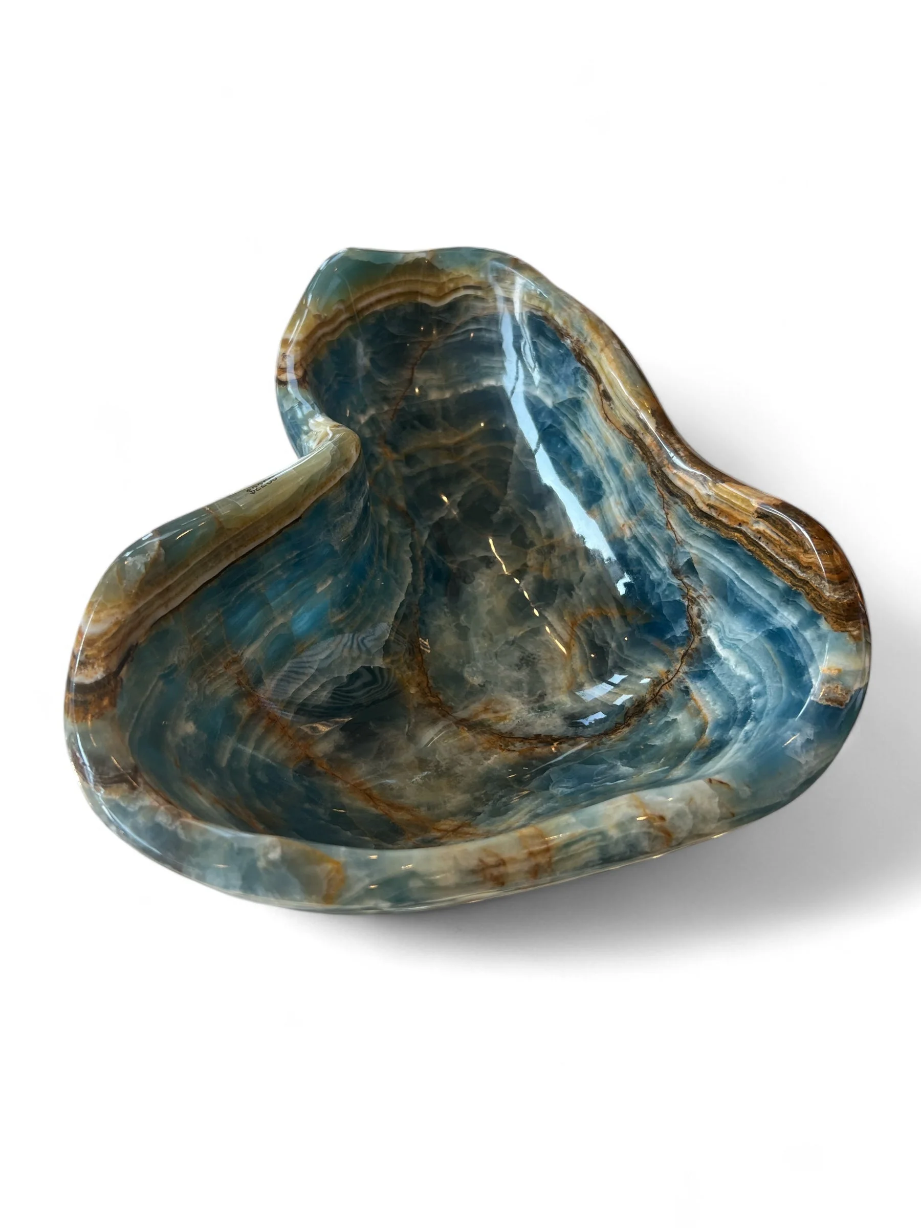 Blue Onyx Bowl from Argentina - Image 8