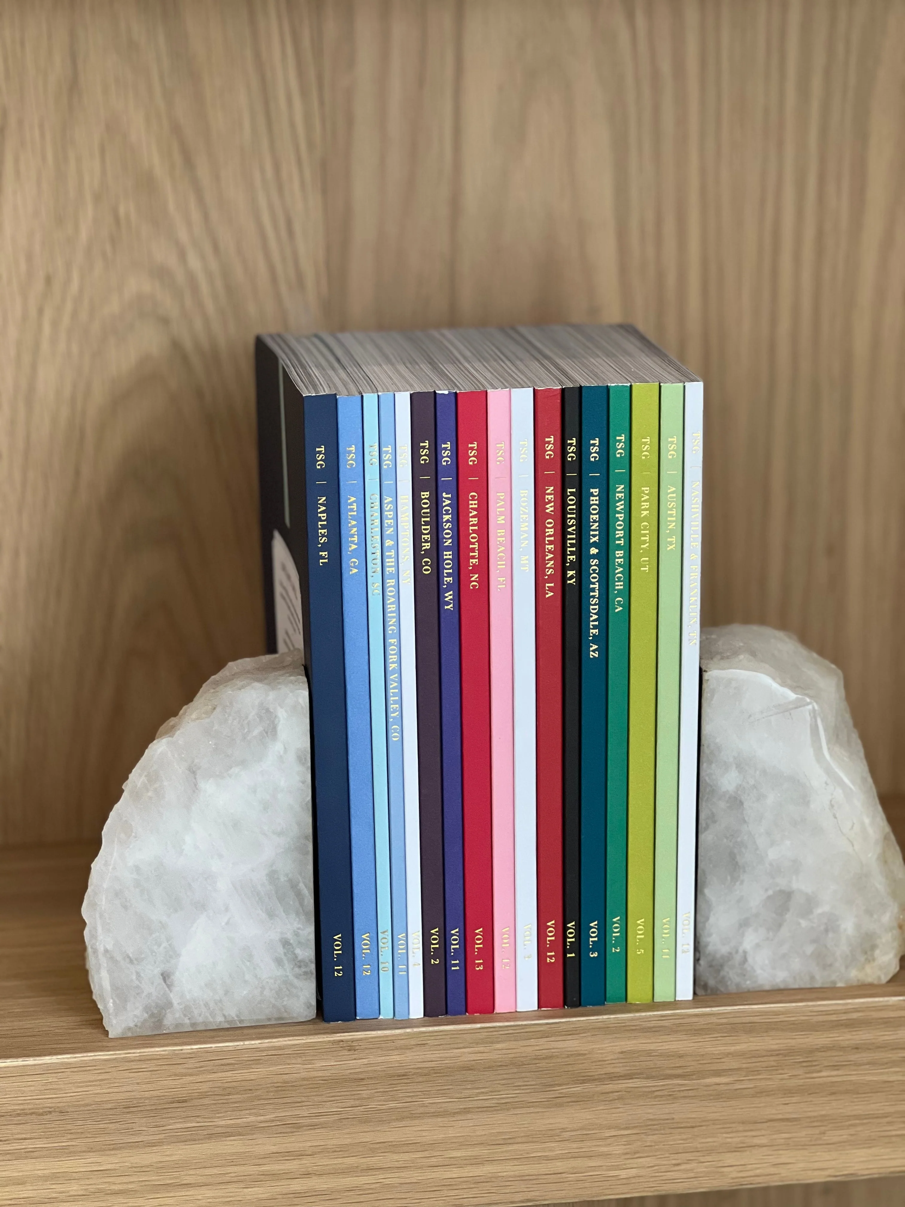 Clear Quartz Bookends - Image 3