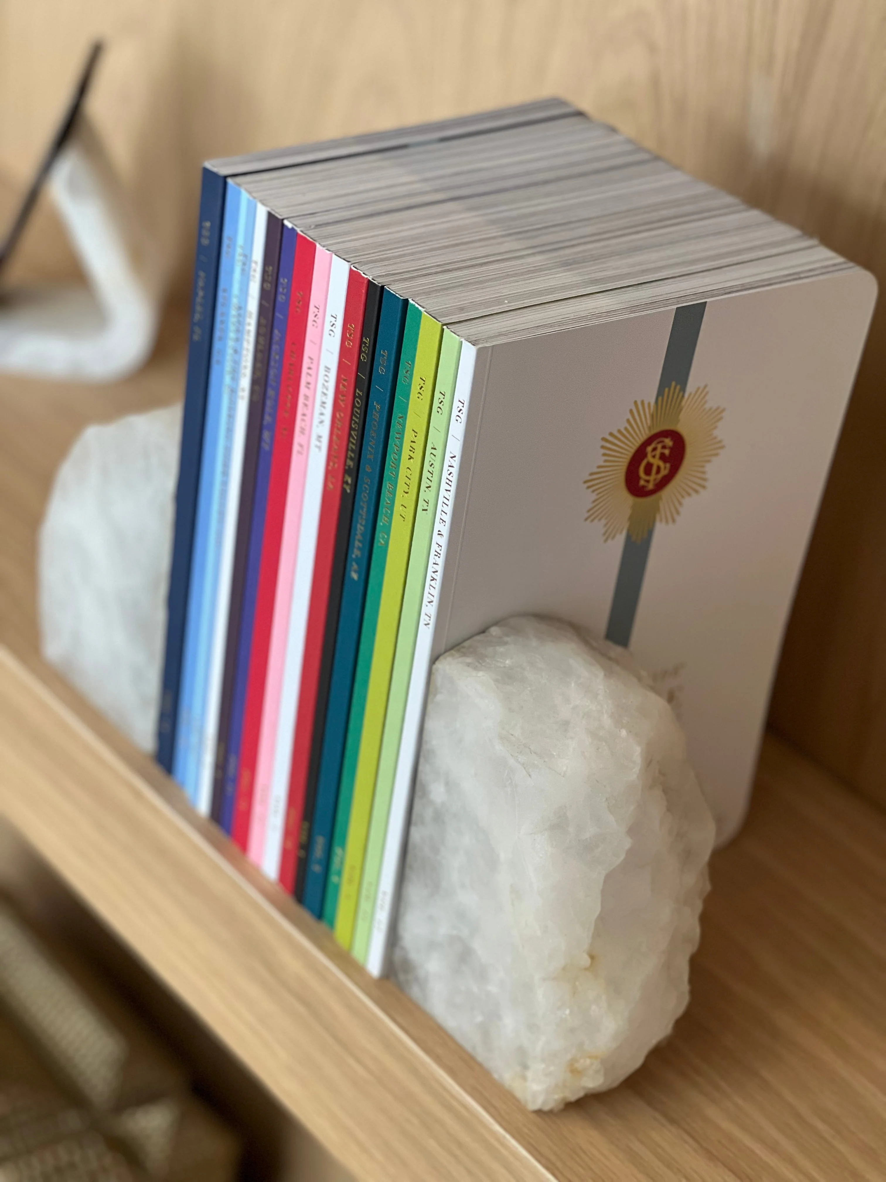 Clear Quartz Bookends - Image 4