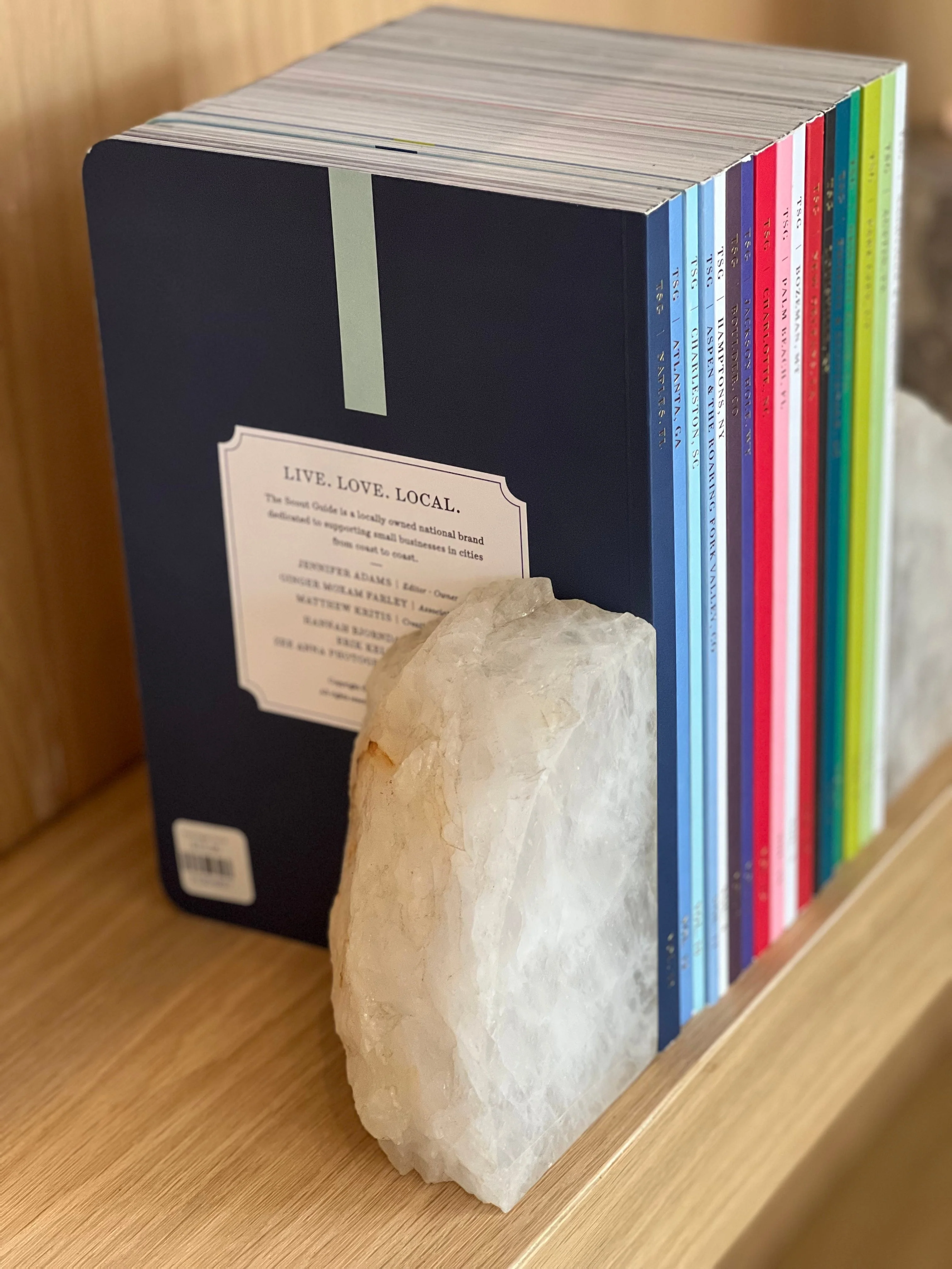 Clear Quartz Bookends - Image 5