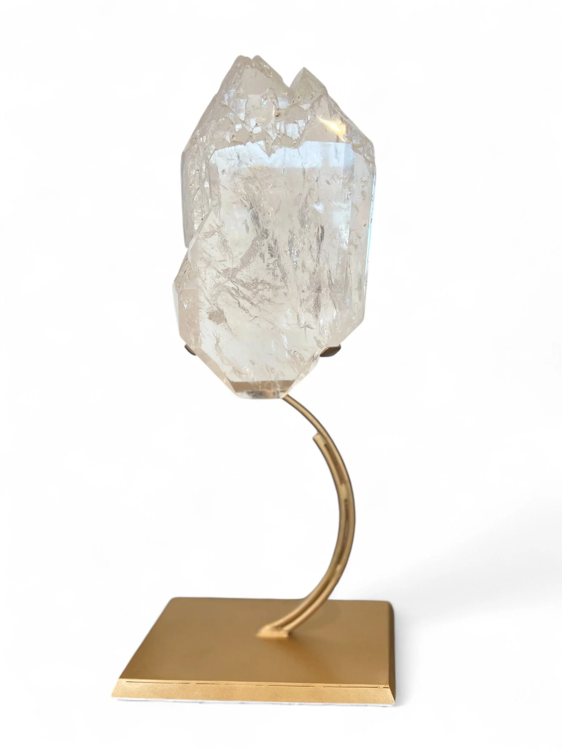 Clear Quartz Cathedral on Stand - Image 4