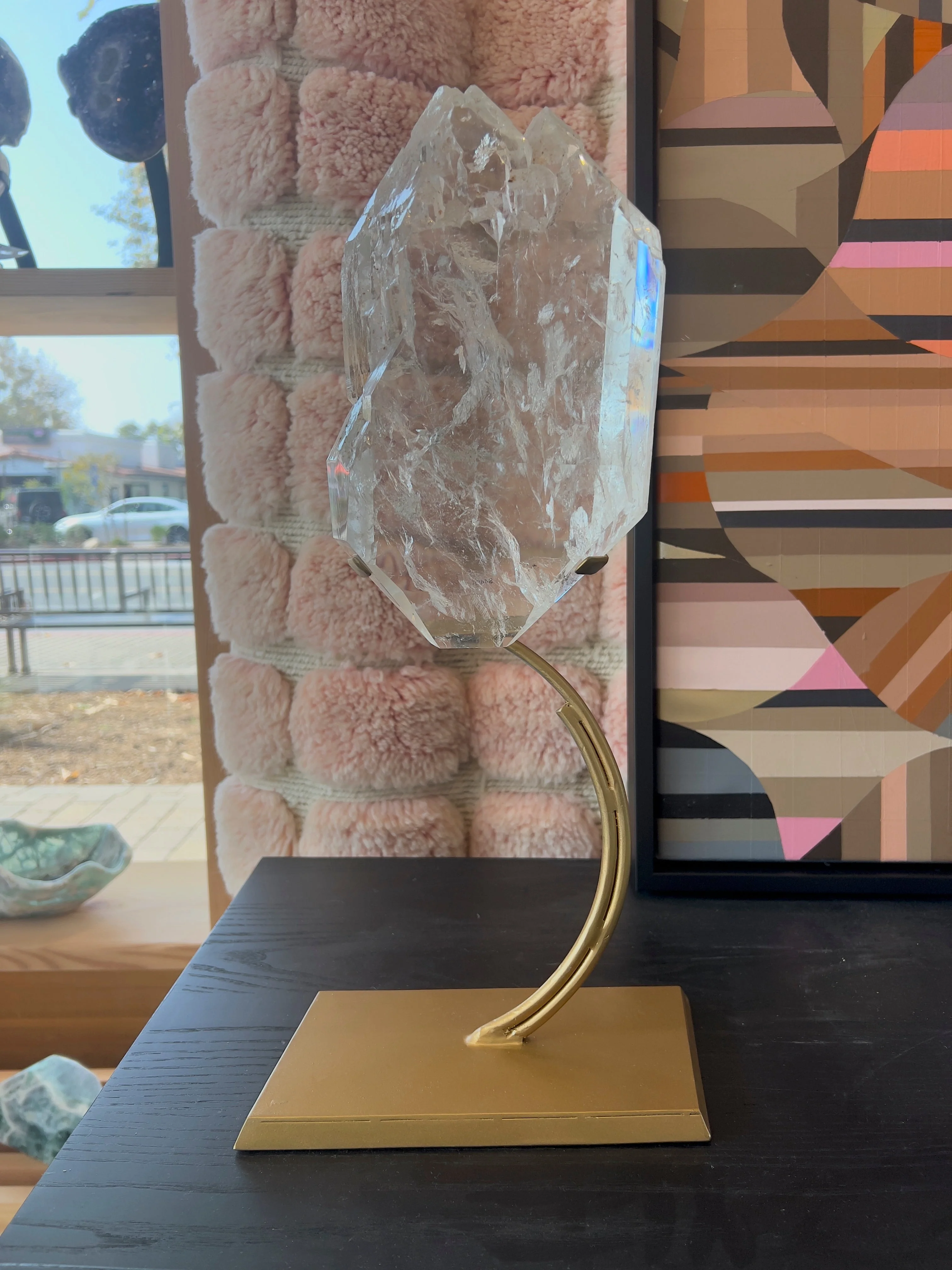 Clear Quartz Cathedral on Stand - Image 5
