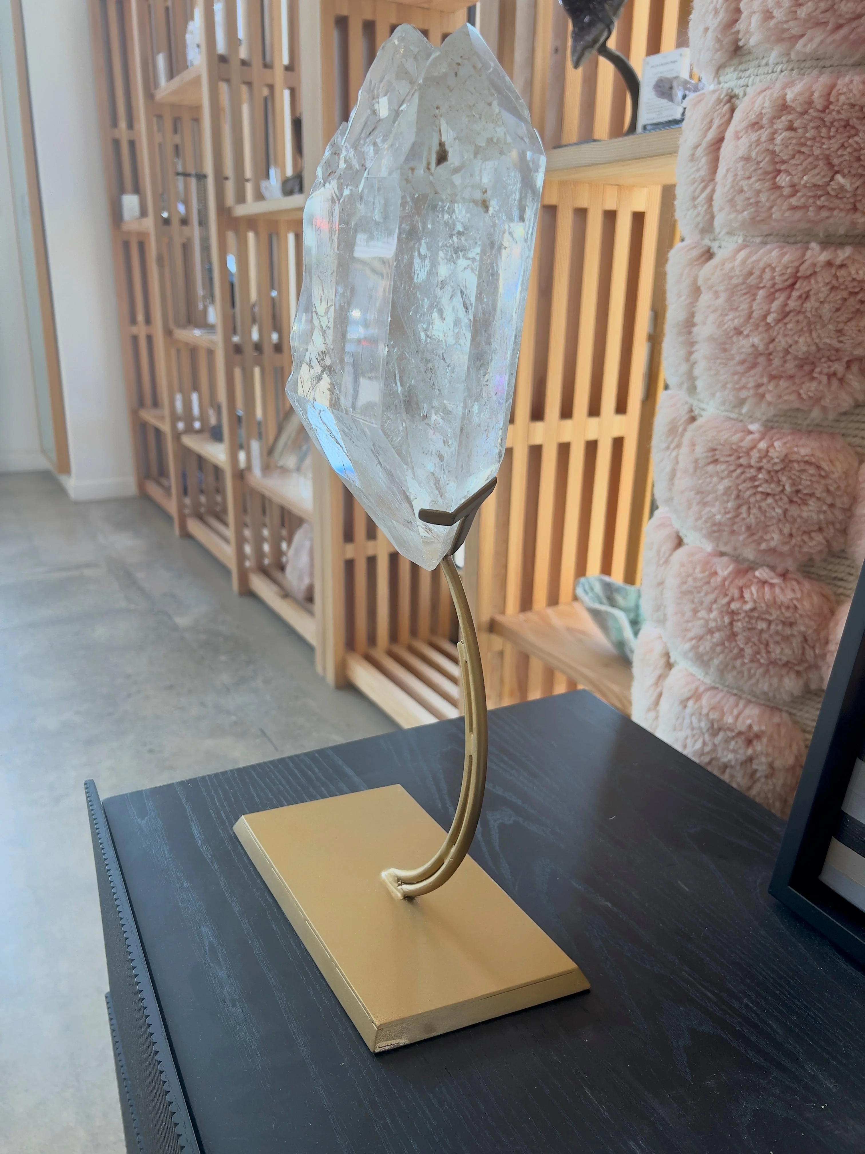 Clear Quartz Cathedral on Stand - Image 7