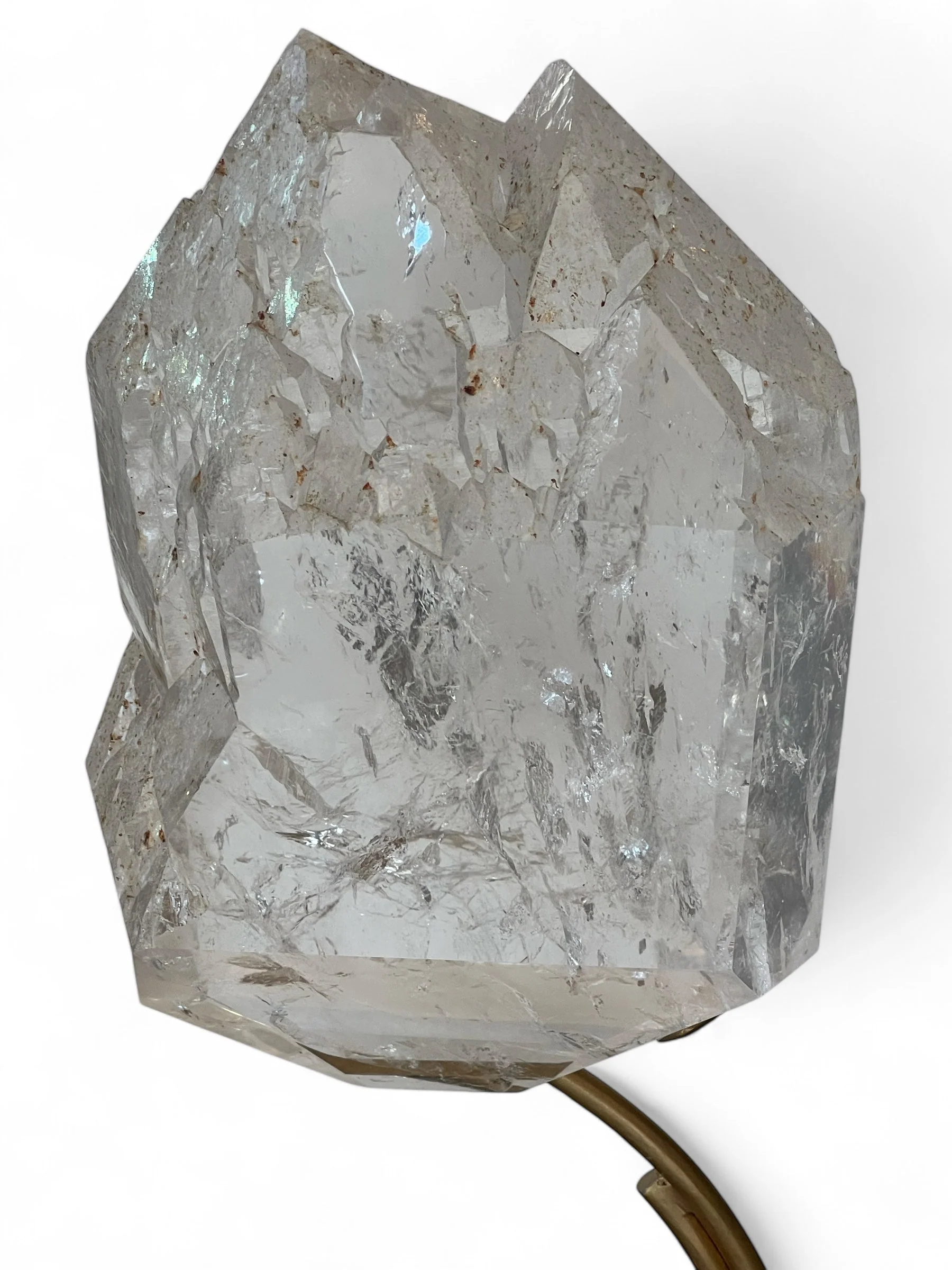 Clear Quartz Cathedral on Stand - Image 8