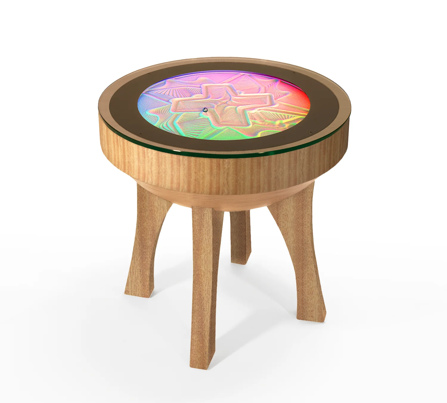 Sisyphus Hardwood Side Table - Image 3