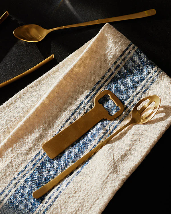 Cotton Indigo Tea Towel - Set of 2 - Image 5