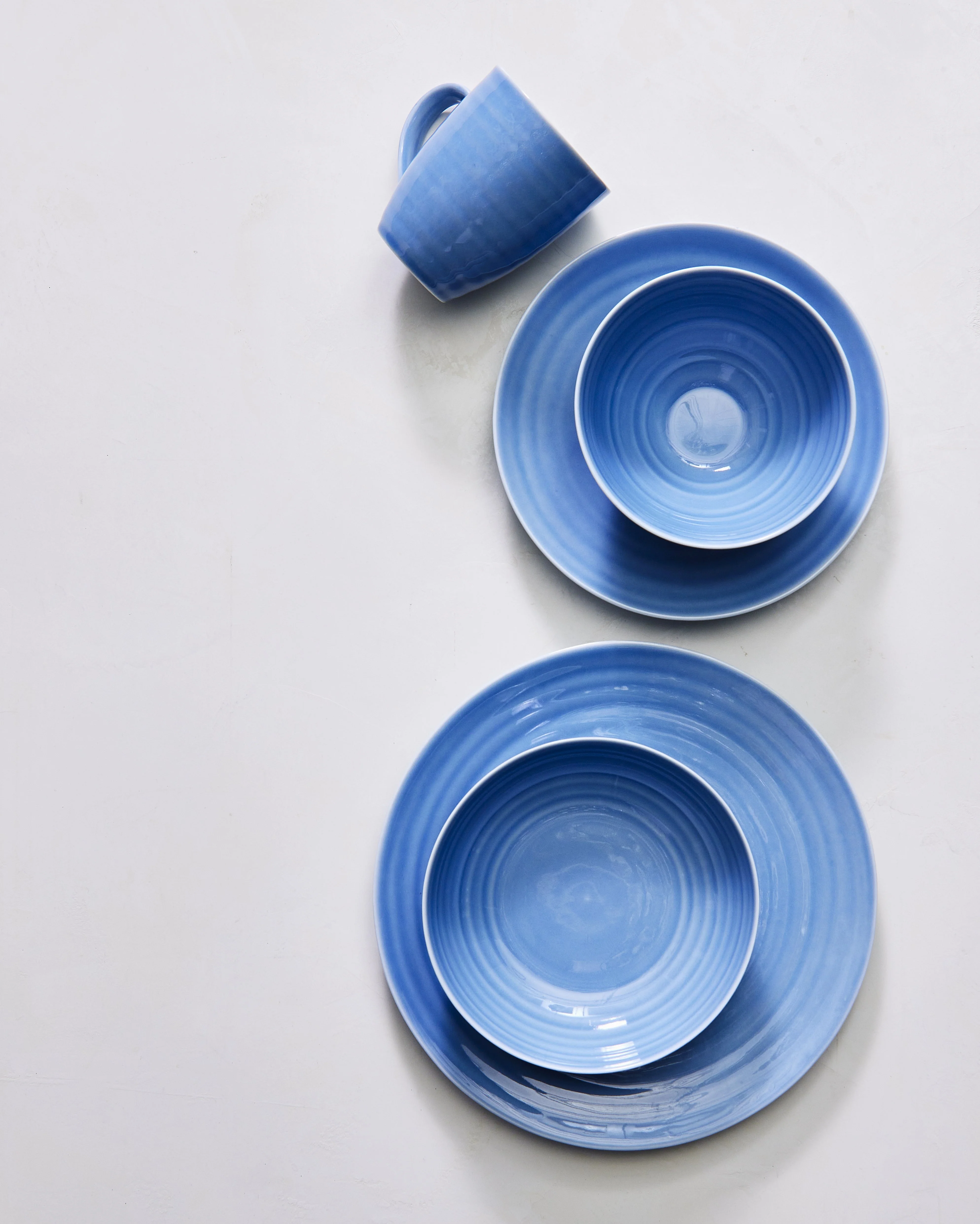 Daniel Smith Dinner Plate - Set of 4 - Blue - Image 2