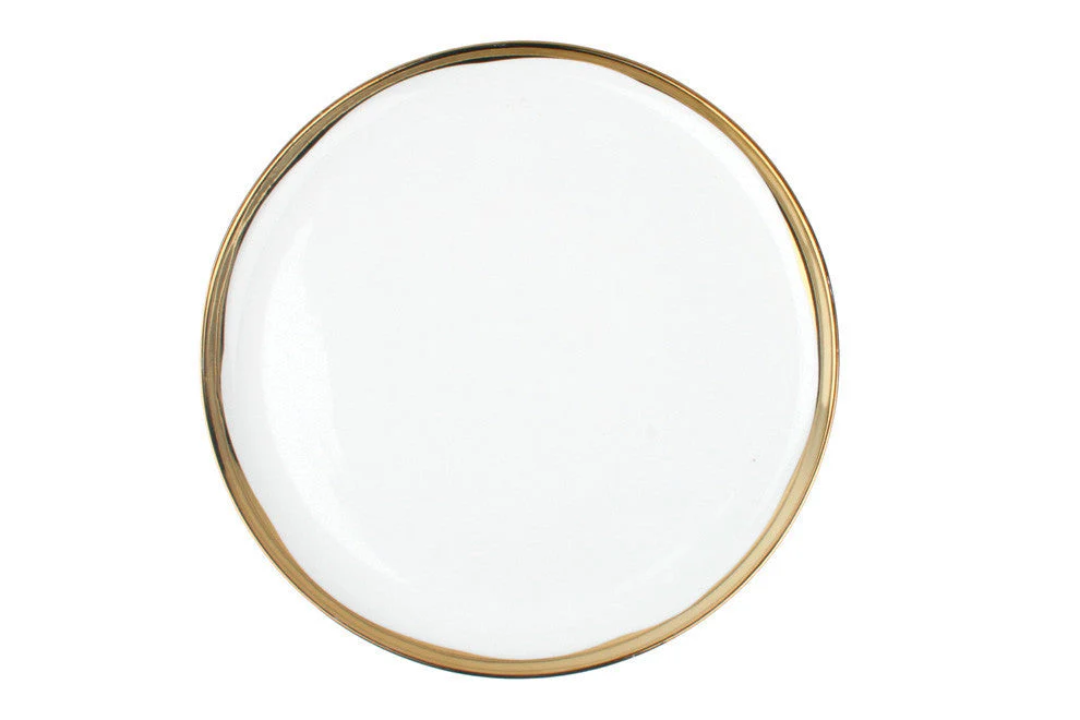 Dauville Dinner Plate in Gold - Set of 4