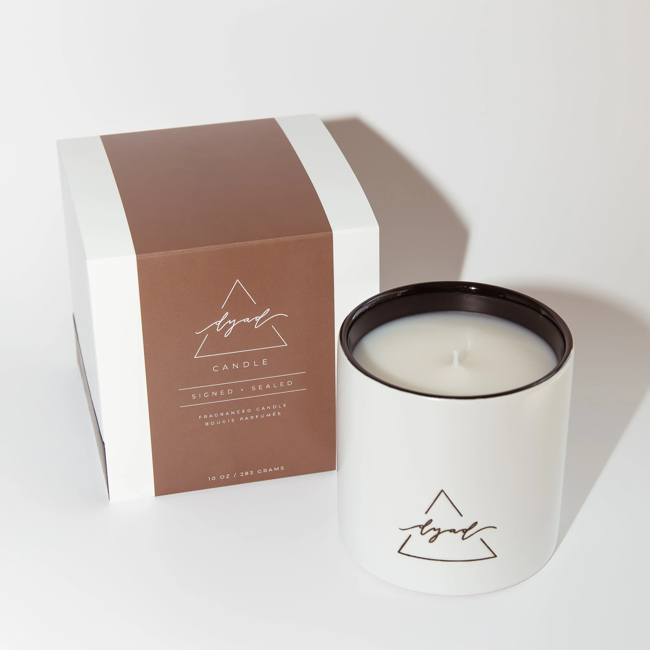 Signed + Sealed | Hand-Poured Ceramic Candle (Discontinued until Fall 2025) - Image 4