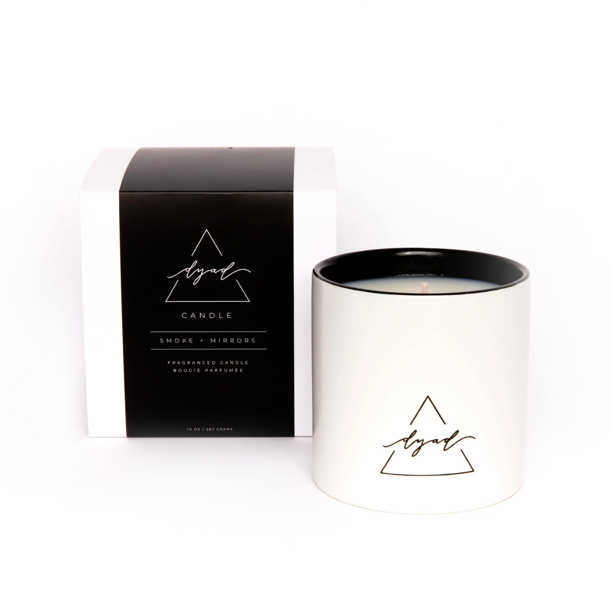 Smoke + Mirrors | Hand-Poured Ceramic Candle - Image 4