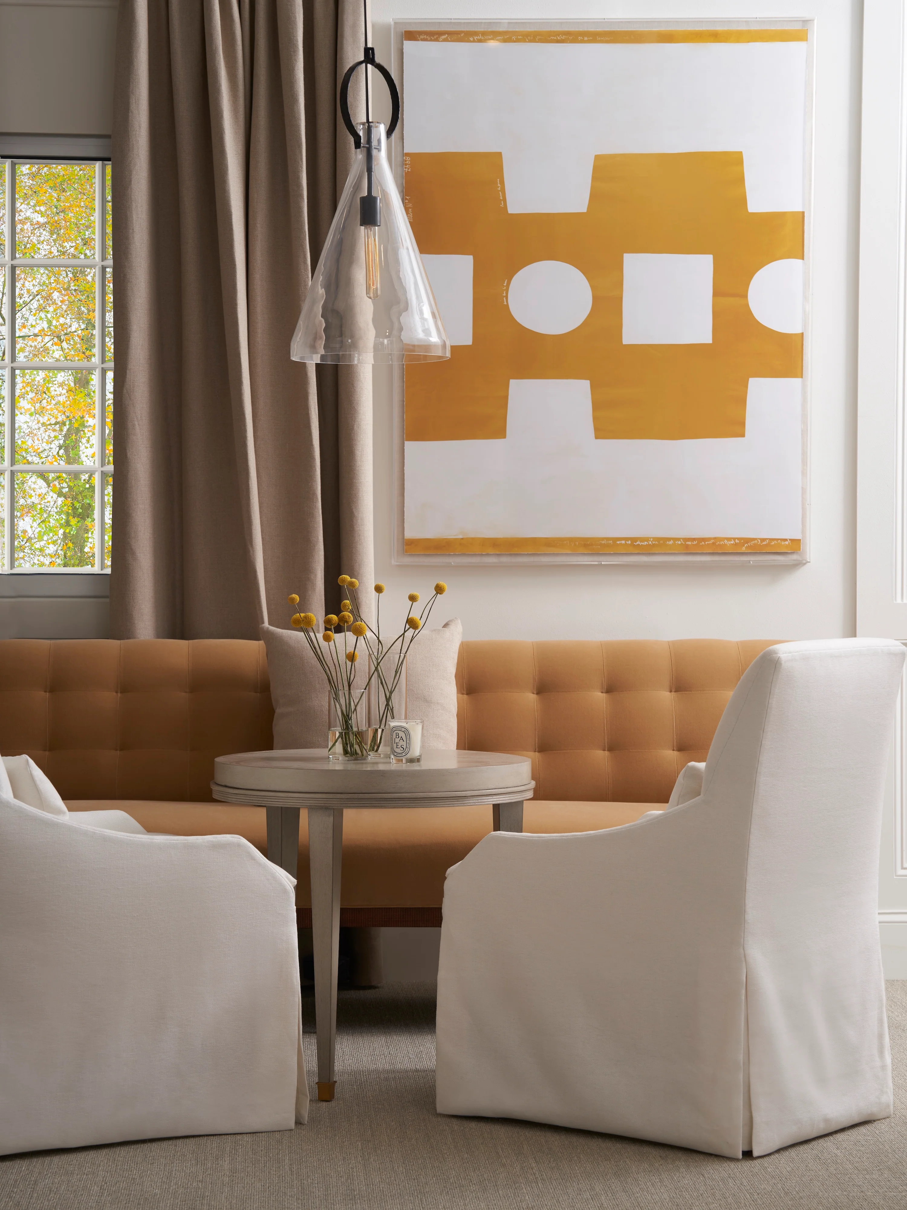 Mila Skirted Dining Chair - Image 4