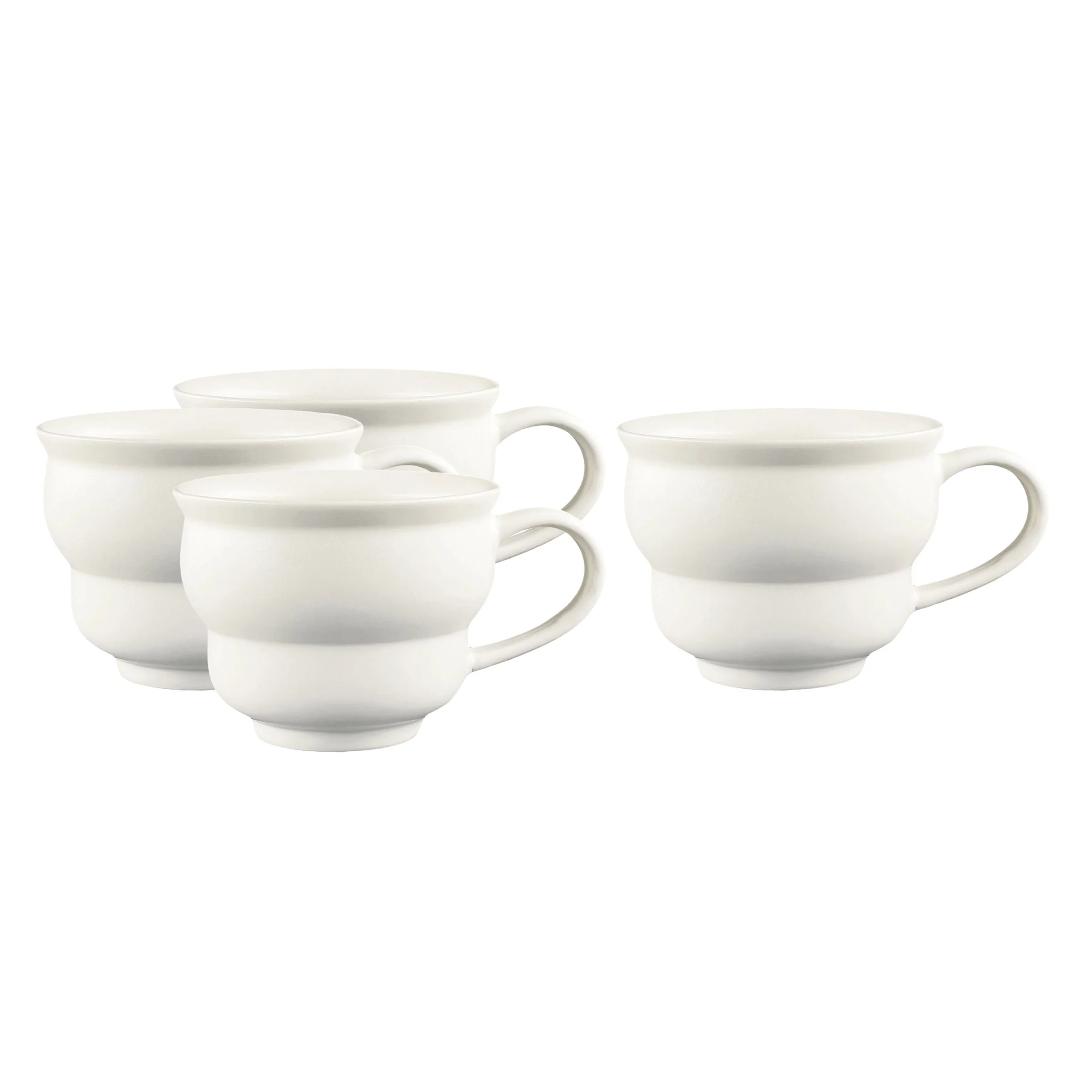 Lafayette Pearl White Cup - Set of 4 - Image 6