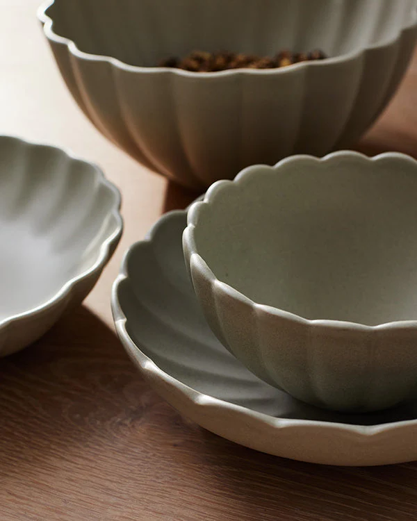 Lafayette Pearl White Salad Bowl - Set of 4 - Image 2