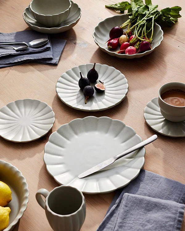 Lafayette Pearl White Salad Bowl - Set of 4 - Image 3