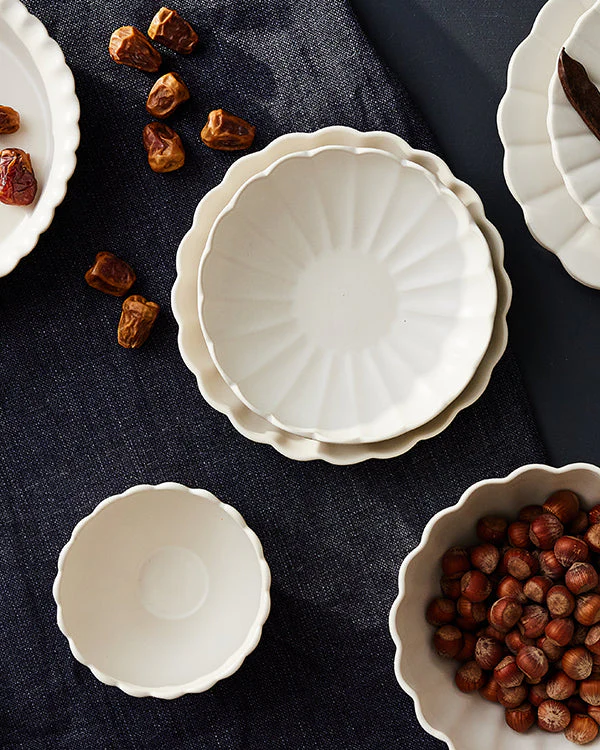 Lafayette Pearl White Salad Bowl - Set of 4 - Image 5