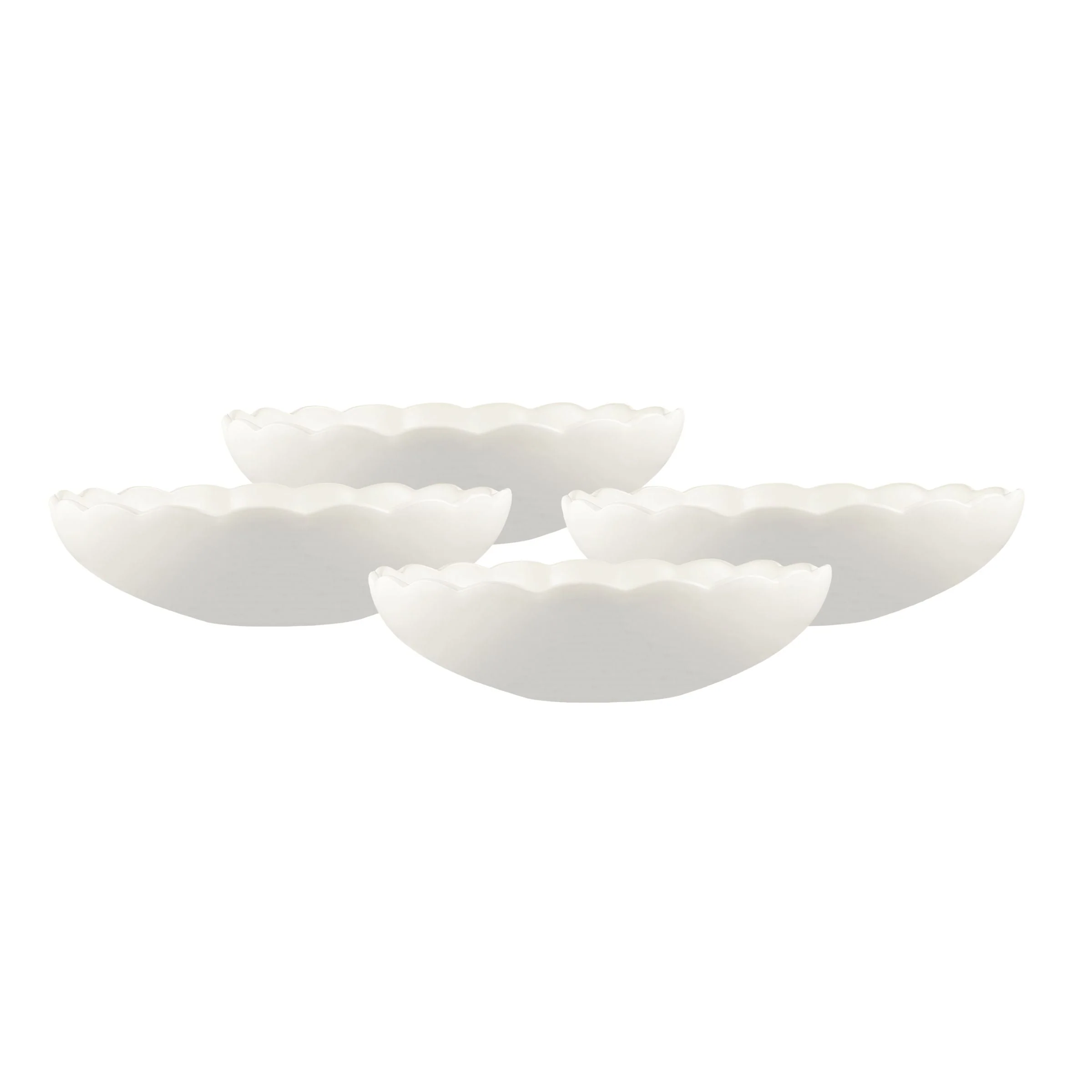 Lafayette Pearl White Salad Bowl - Set of 4 - Image 7