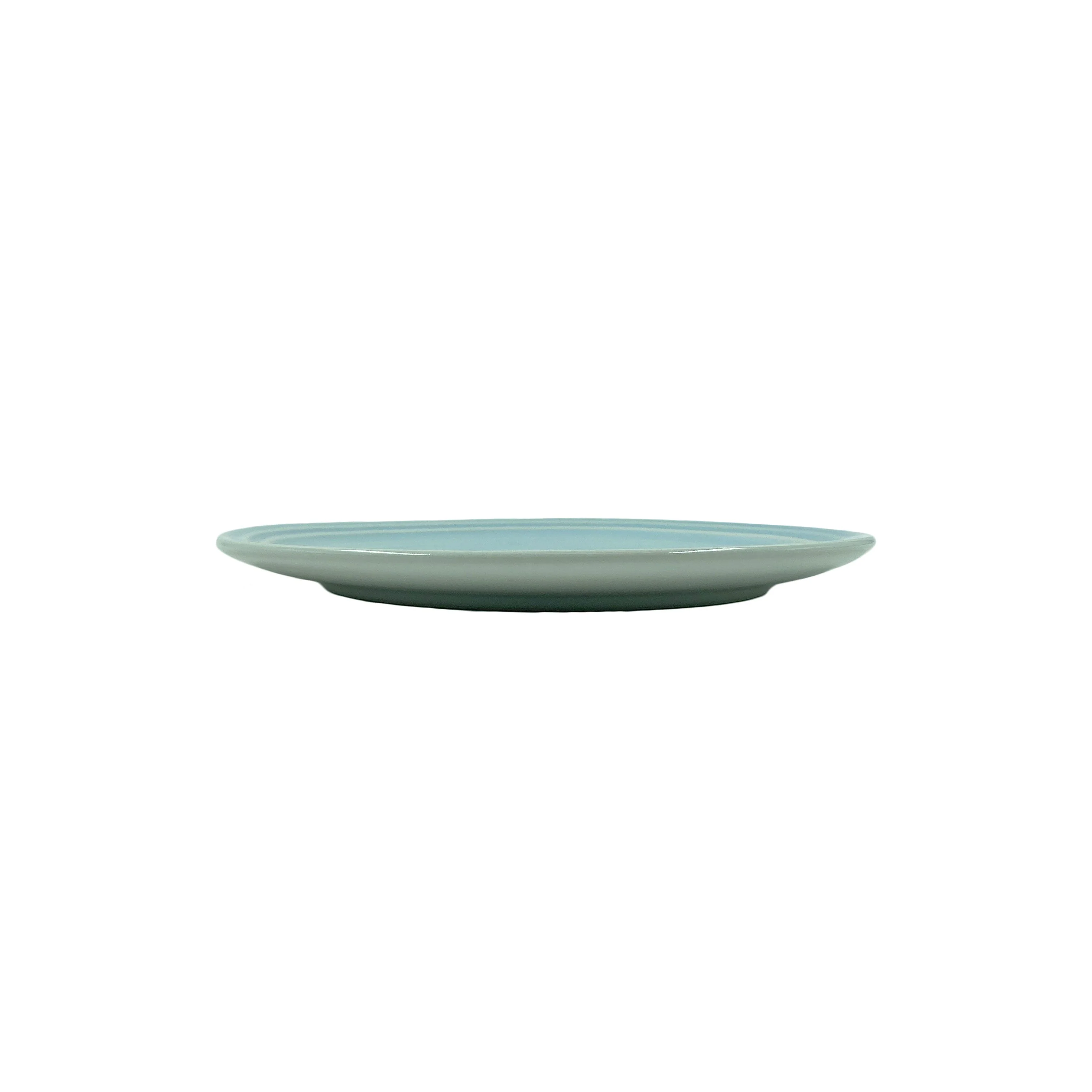 Lines Dinner Plate - White/Blue - Set of 4 - Image 2