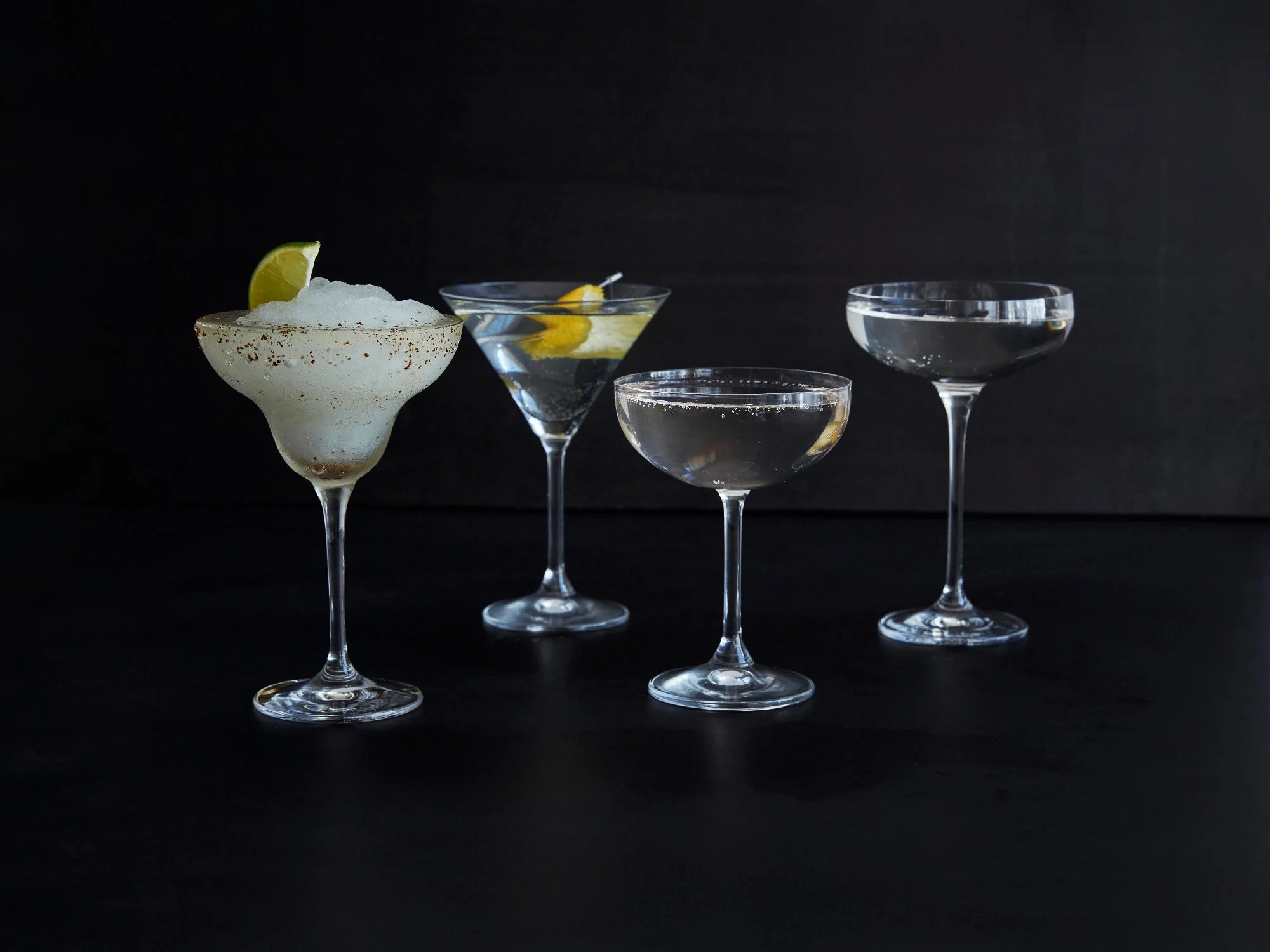 Hand Blown Martini Coupe Glass - Set of 4 - Image 4