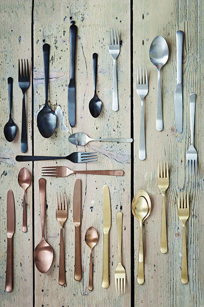 Oslo Cutlery Set in Matte Gold - Image 6