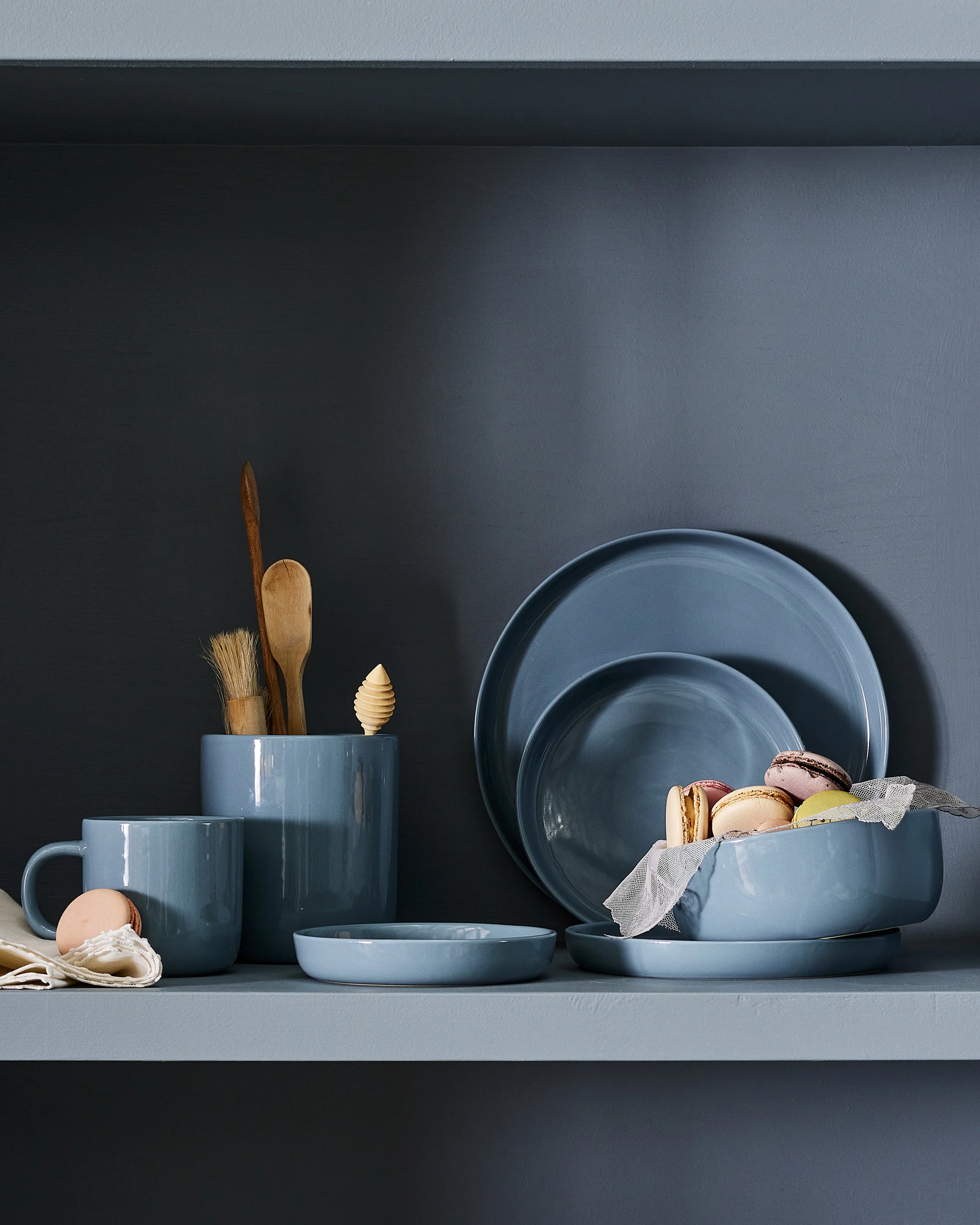 Reims Deep Bowl - Set of 4 - Atlantic - Image 2