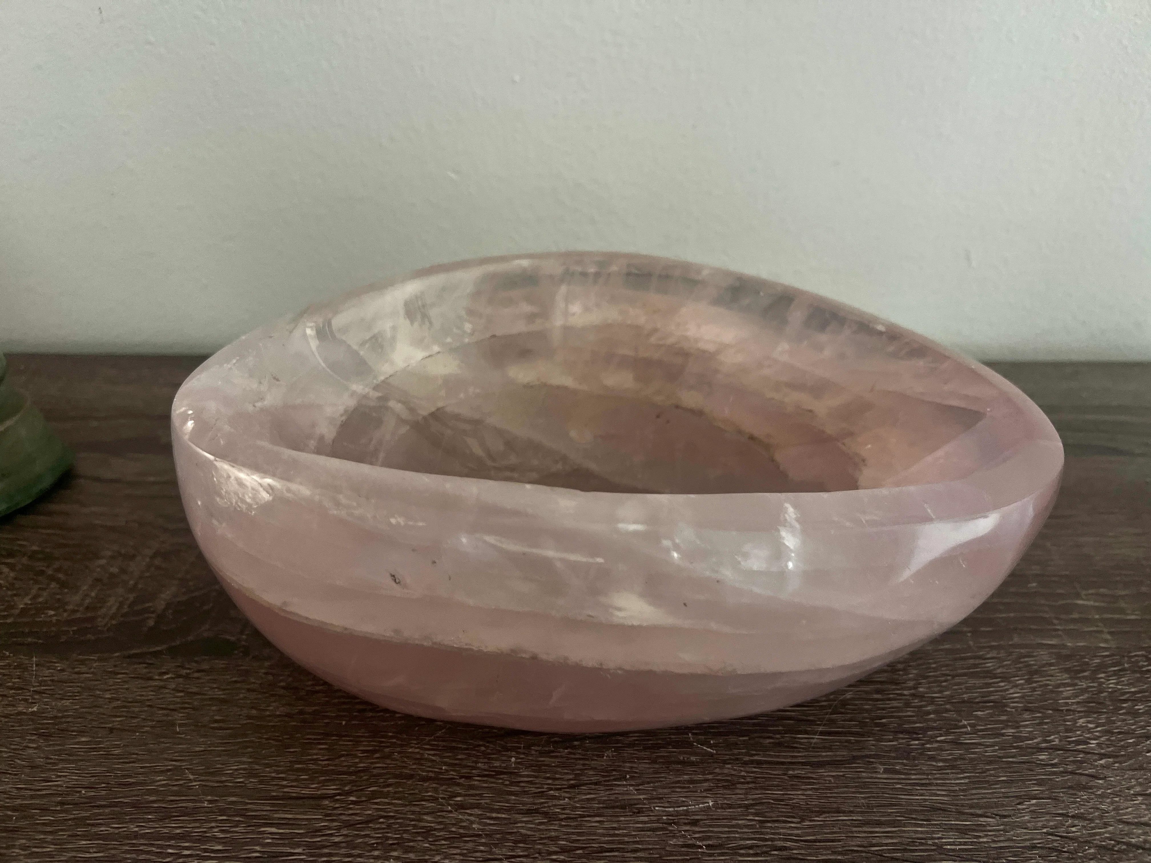 Rose Quartz Bowl 9" - Image 2