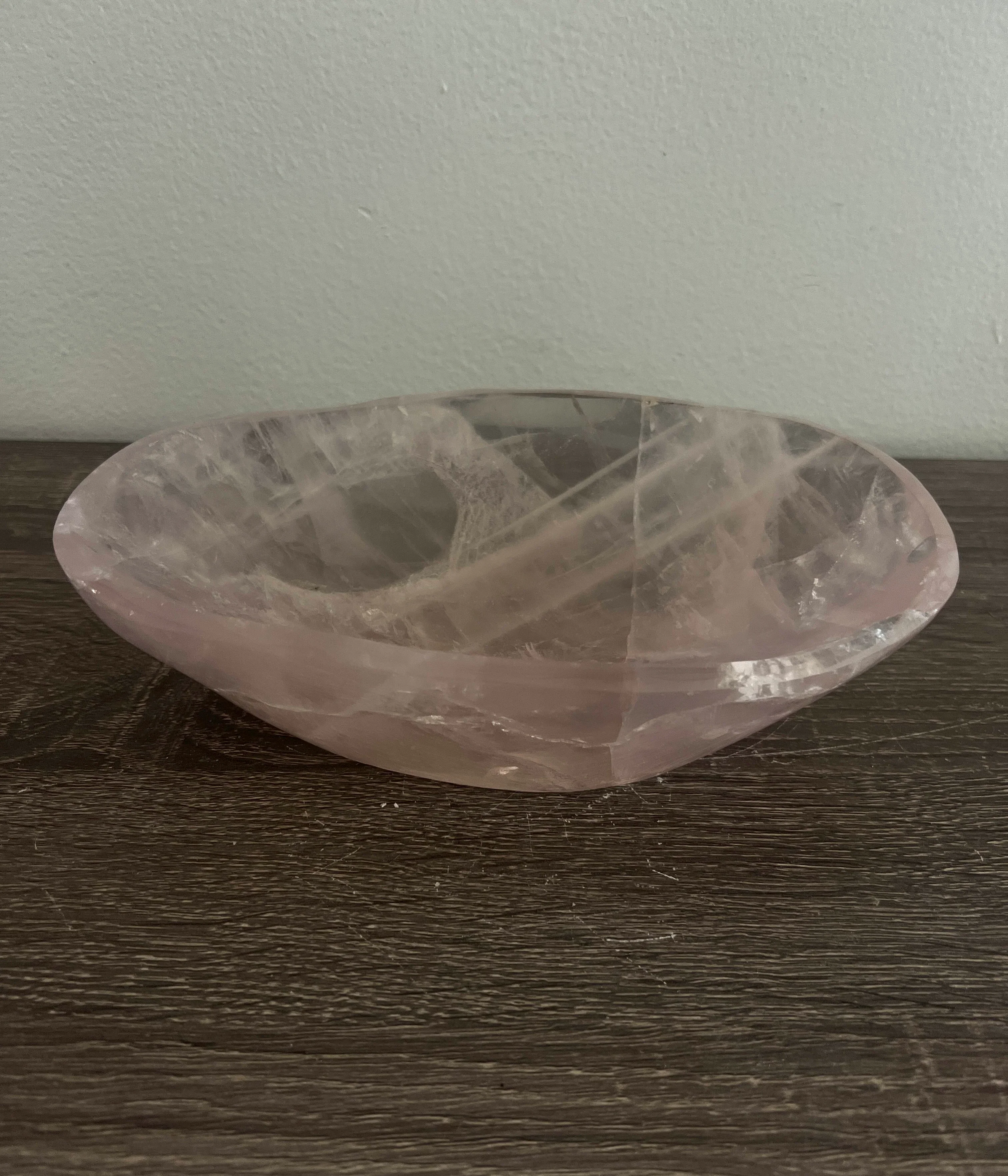 Rose Quartz Vanity Bowl 7.5" - Image 2