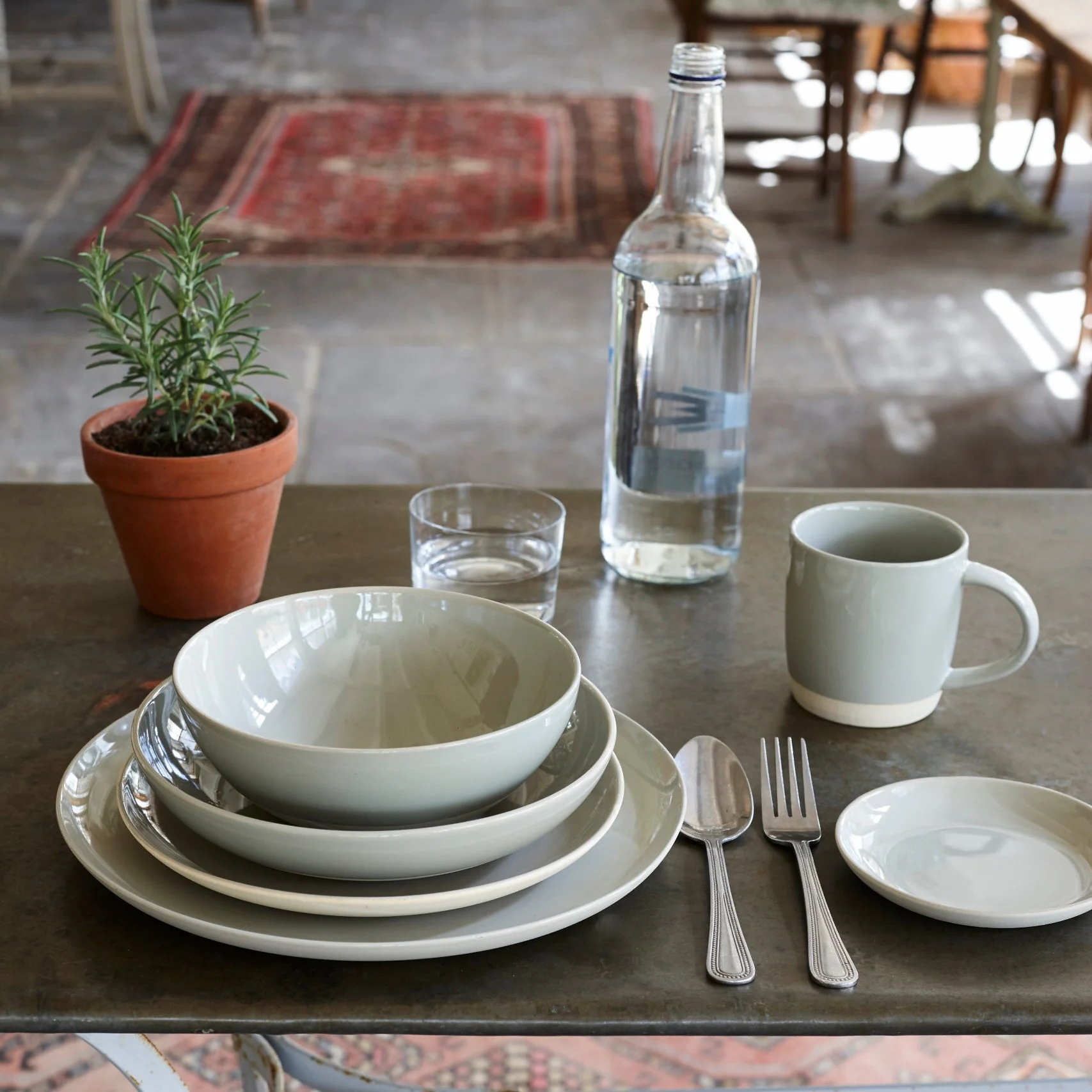 Shell Bisque Cereal Bowl Grey - Set of 4 - Image 2