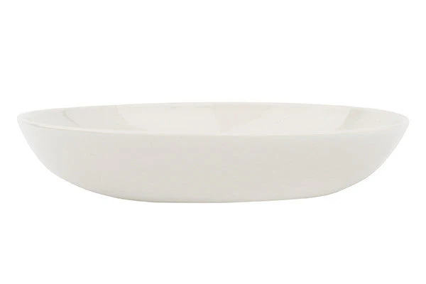 Shell Bisque Pasta Bowl White - Set of 4