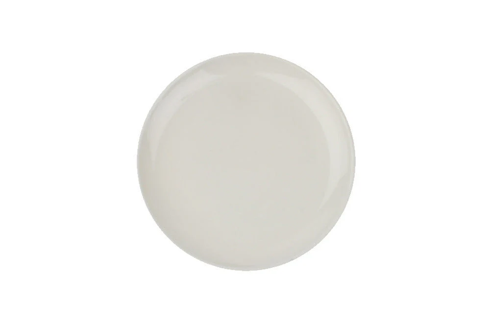 Shell Bisque Salad Plate White - Set of 4