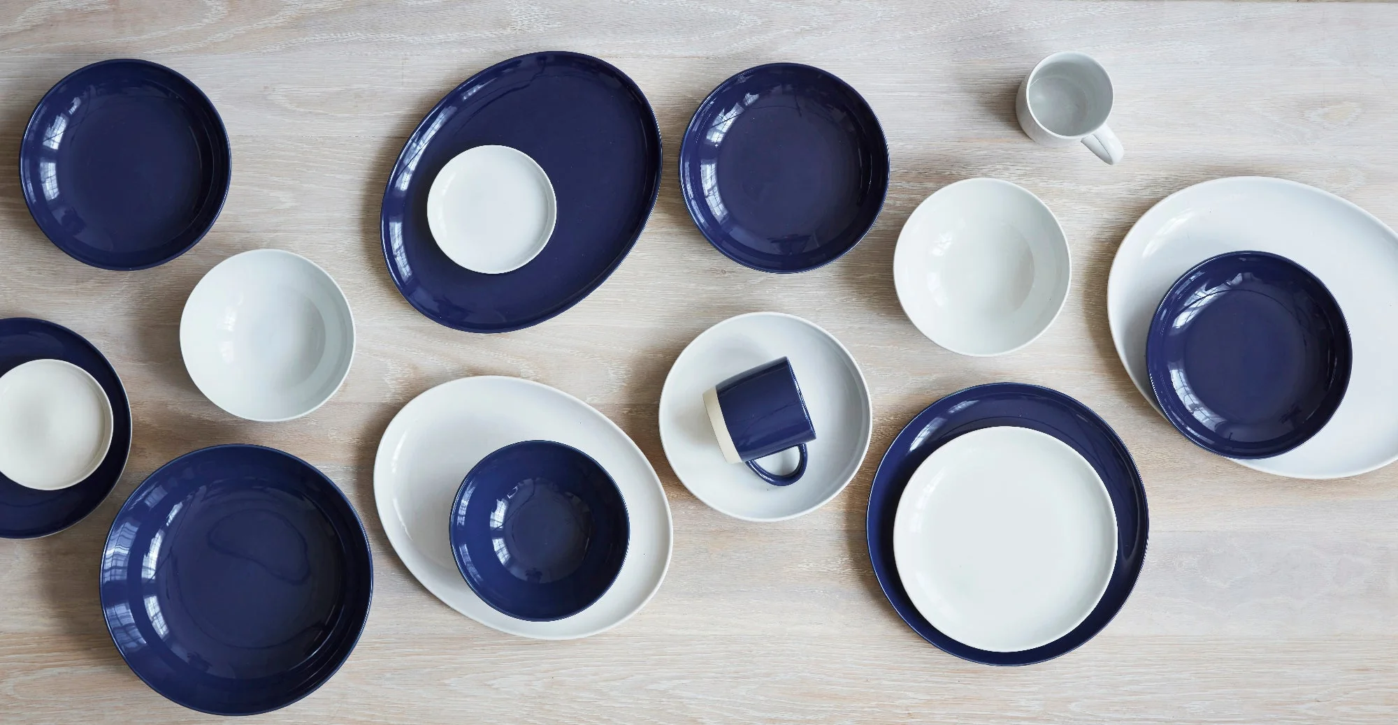 Shell Bisque Salad Plate White - Set of 4 - Image 4
