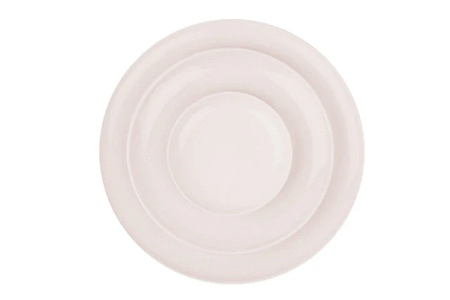 Shell Bisque Salad Plate Soft Pink - Set of 4 - Image 2