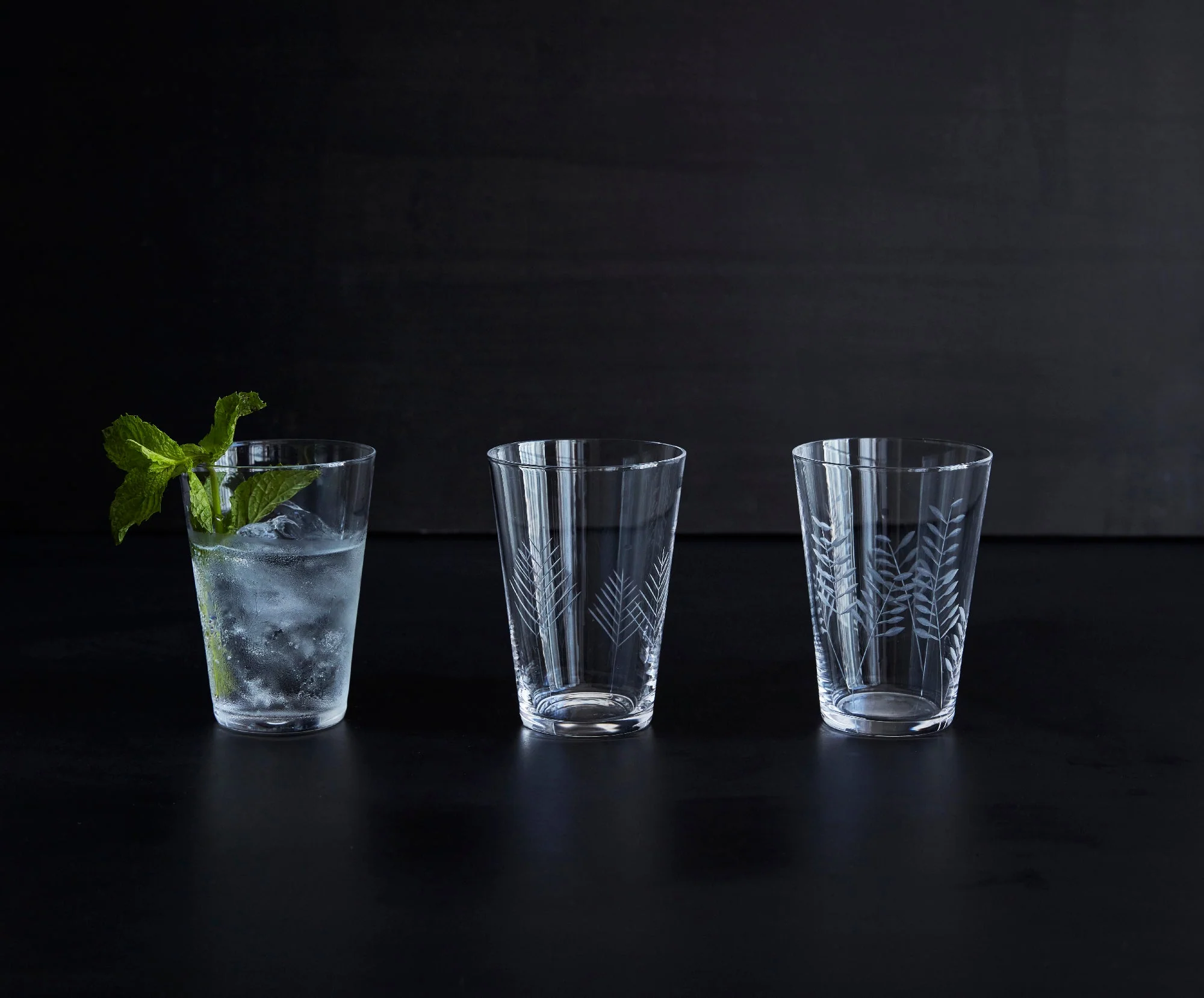 Sienna Etched Water Glasses - Set of 6 - Image 5