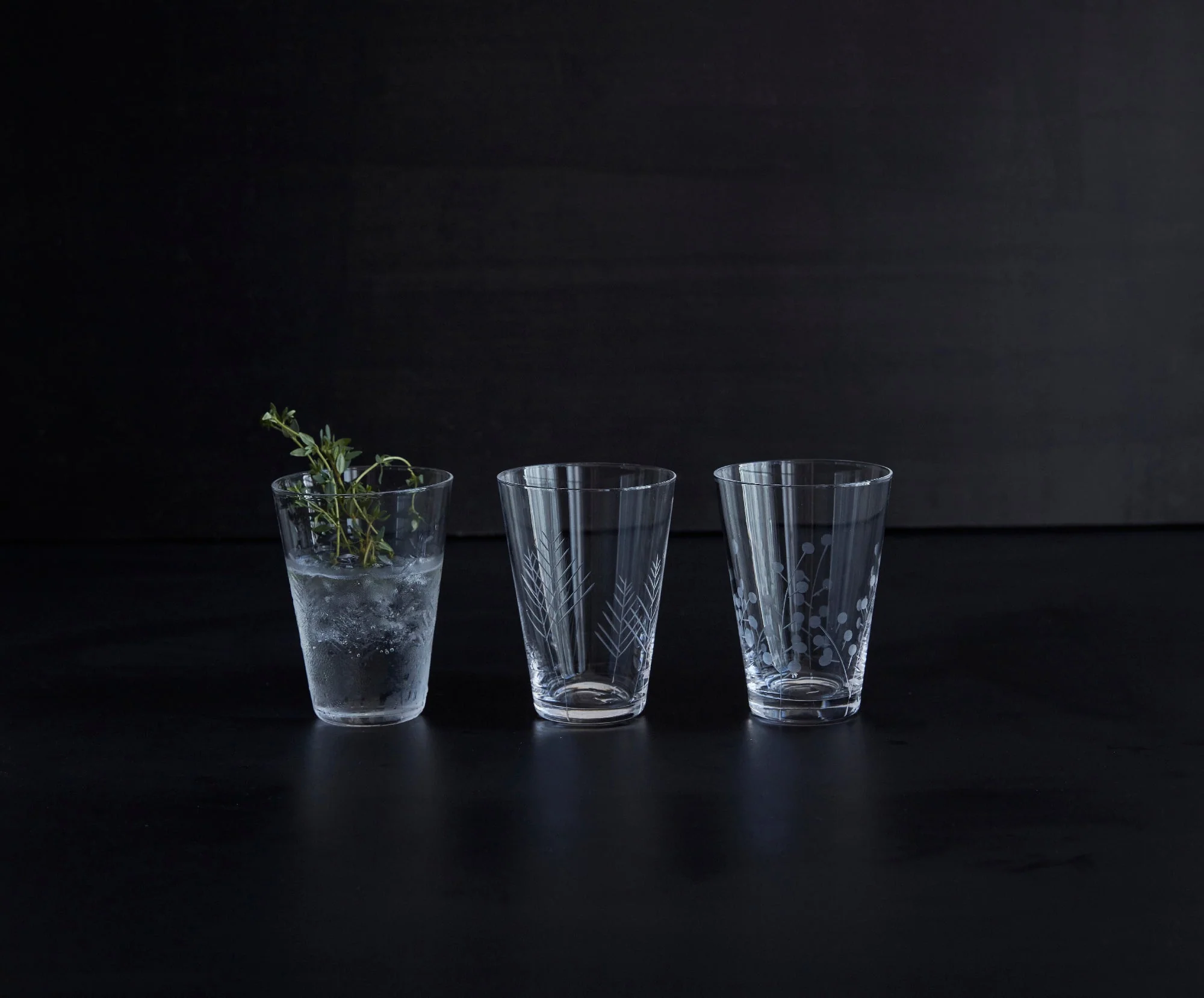 Sienna Etched Water Glasses - Set of 6 - Image 7
