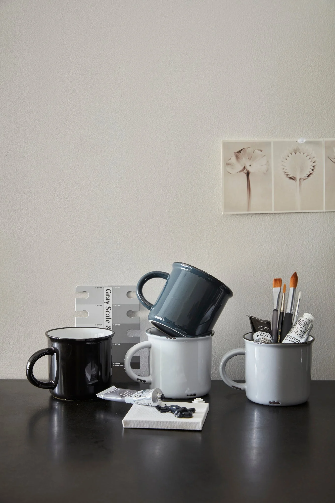 Tinware Mug Gift Set- Greyscale - Image 6