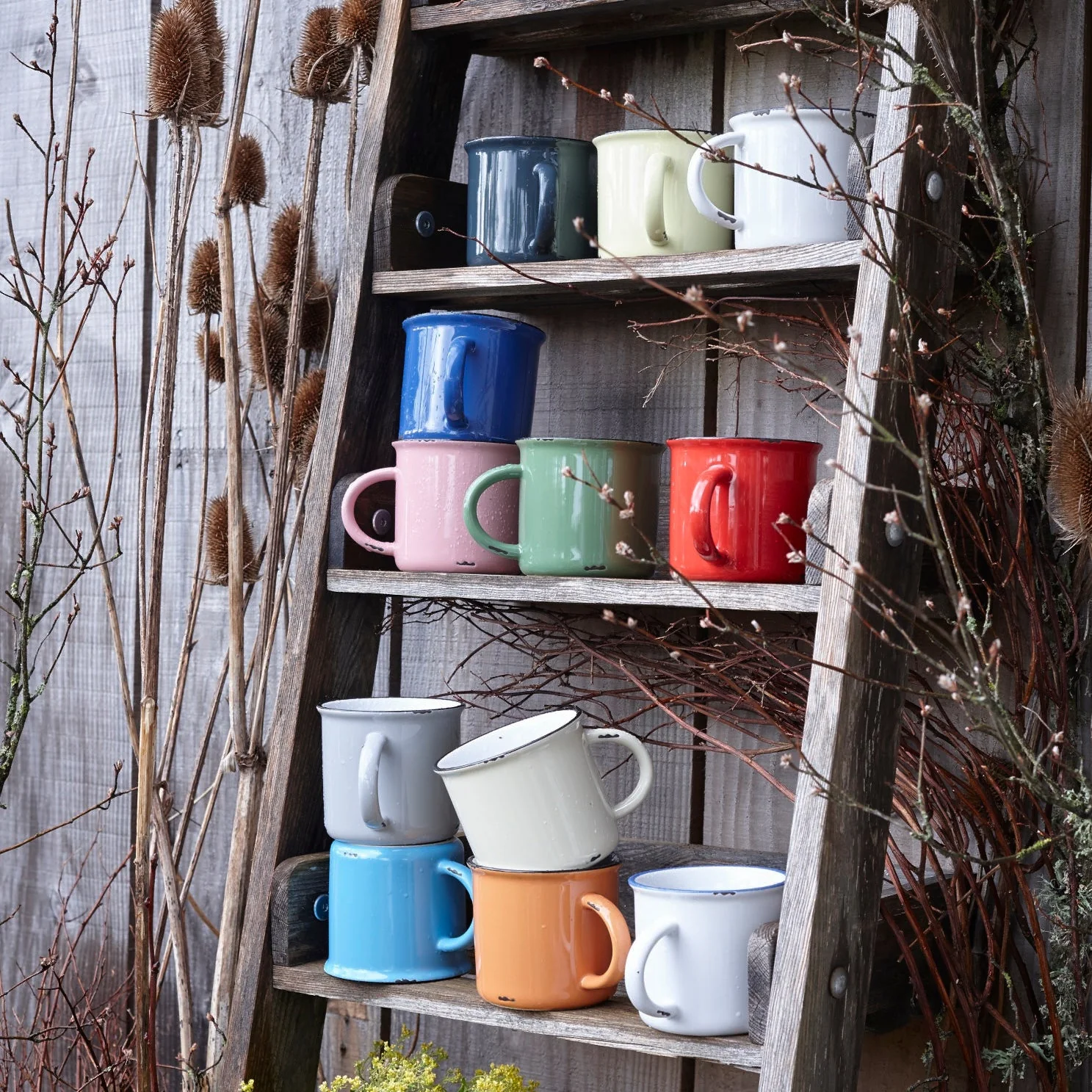 Tinware Mug Gift Set - Spring - Image 3