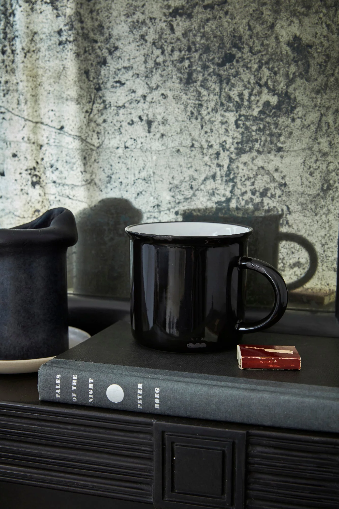 Tinware Mug in Black - Set of 4 - Image 3