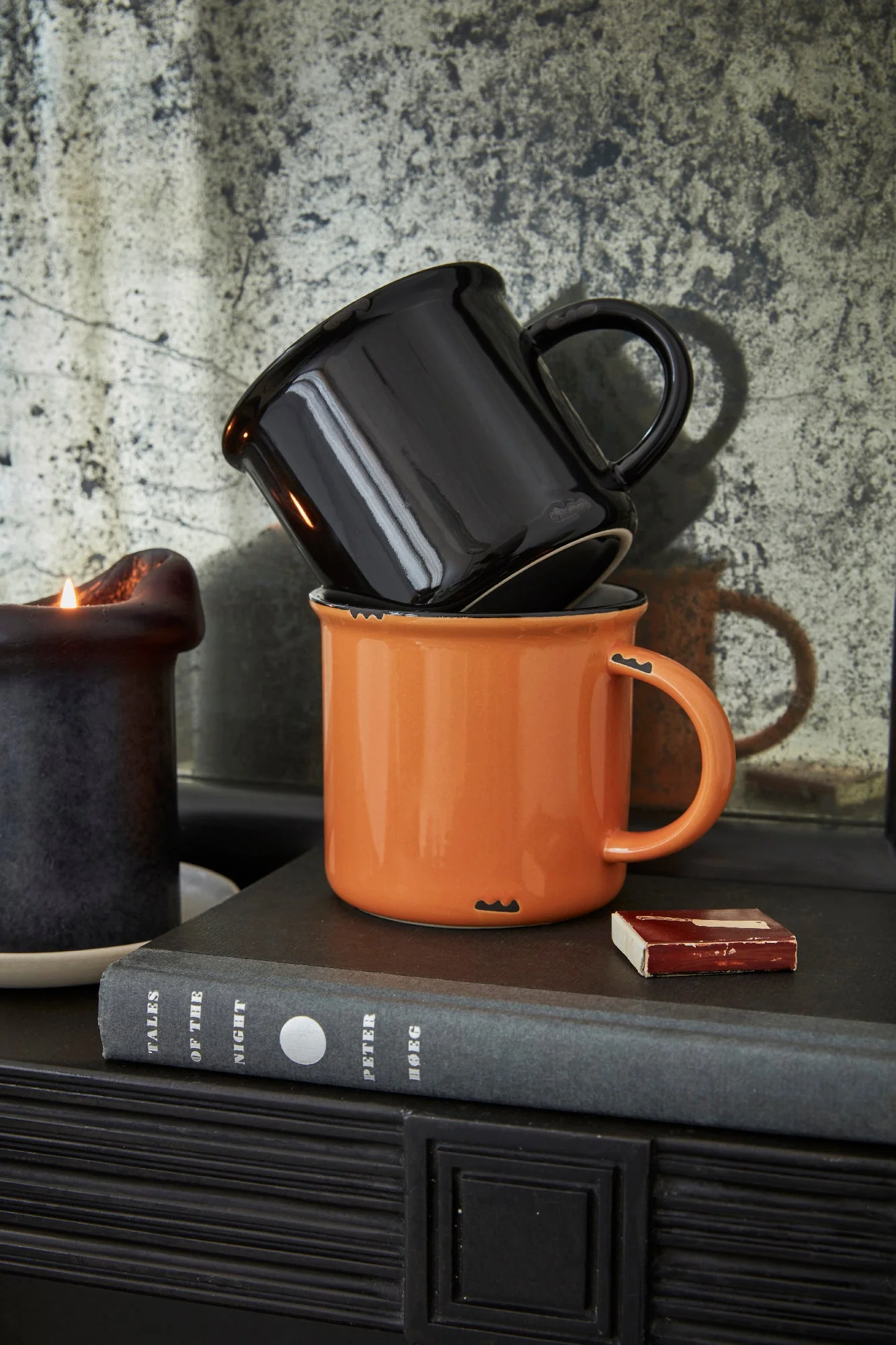 Tinware Mug in Black - Set of 4 - Image 5