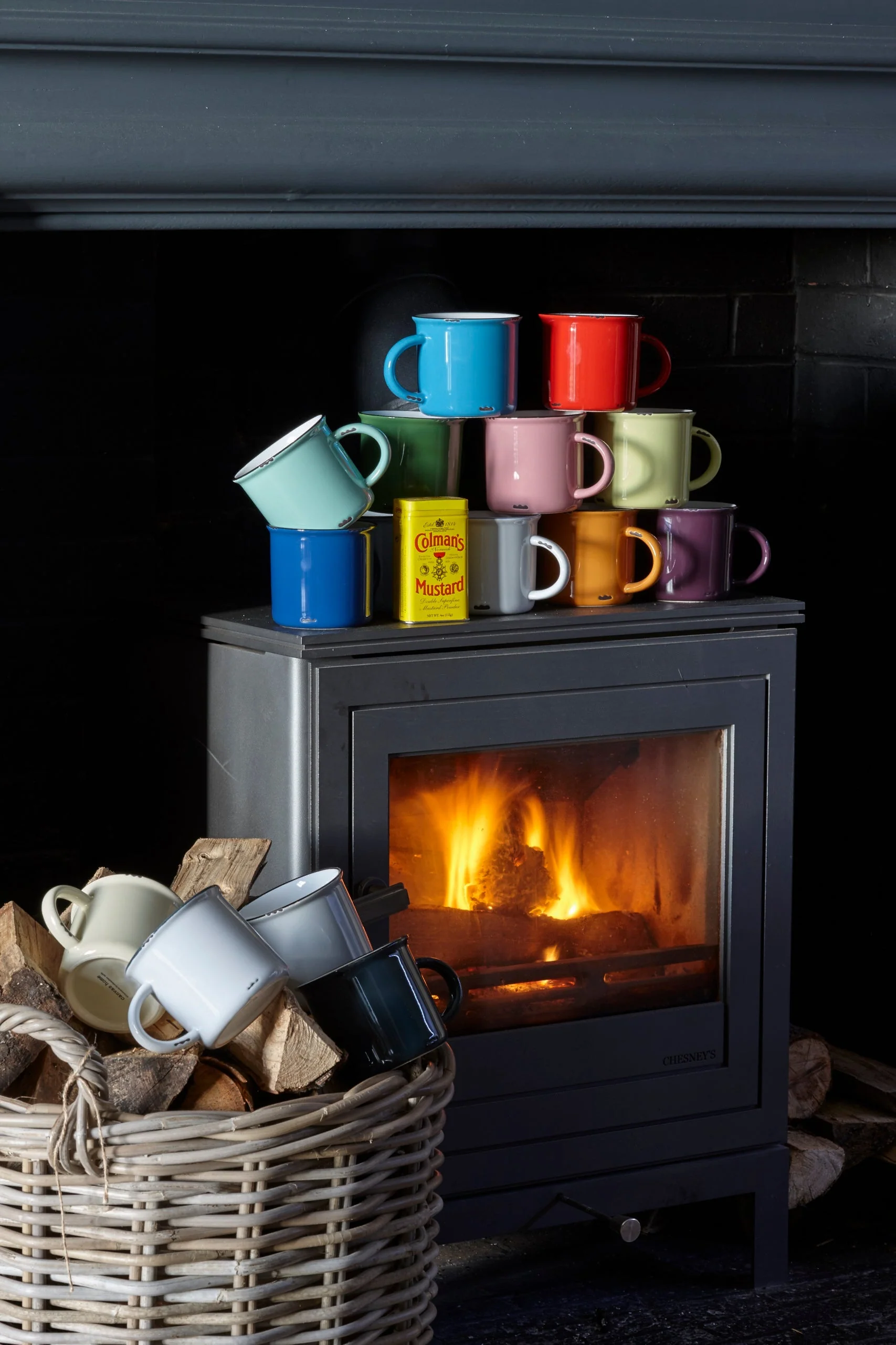 Tinware Mug in White - Set of 4 - Image 10
