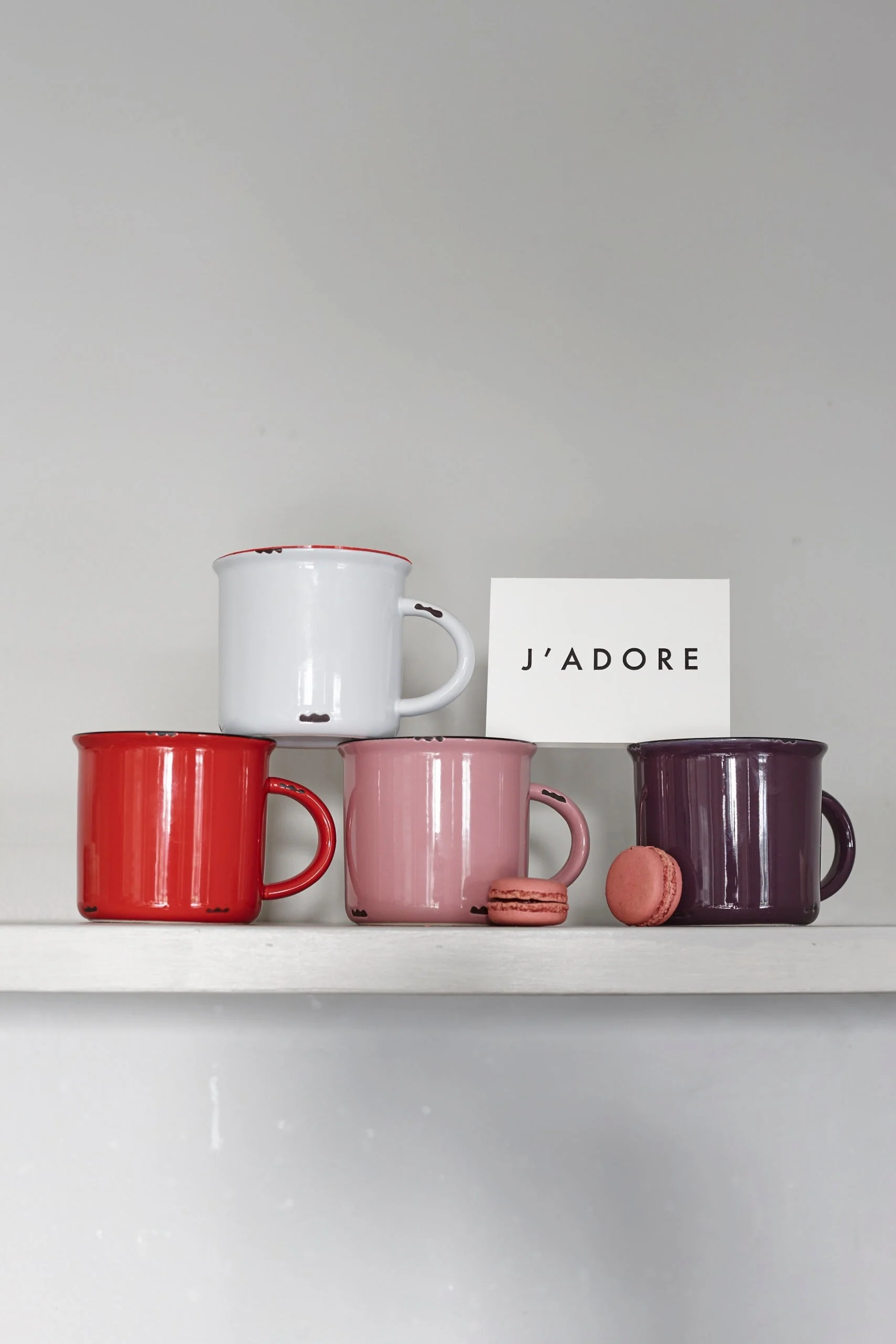 Tinware Mug in White - Set of 4 - Image 11